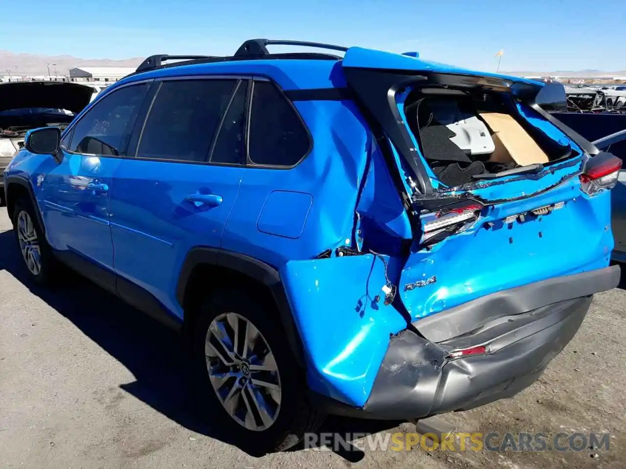 3 Photograph of a damaged car 2T3C1RFV8KW056851 TOYOTA RAV4 2019