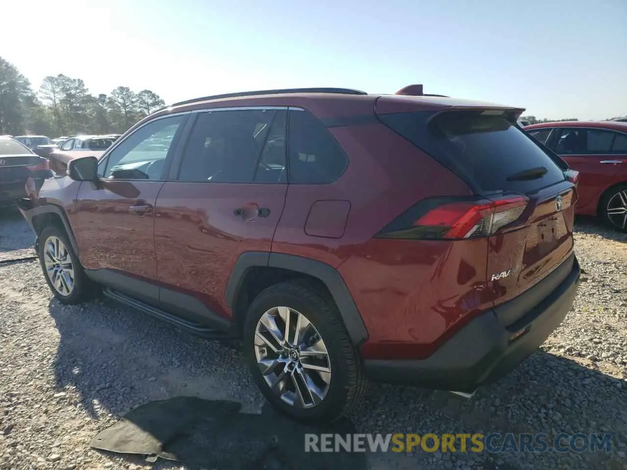 2 Photograph of a damaged car 2T3C1RFV9KC010222 TOYOTA RAV4 2019