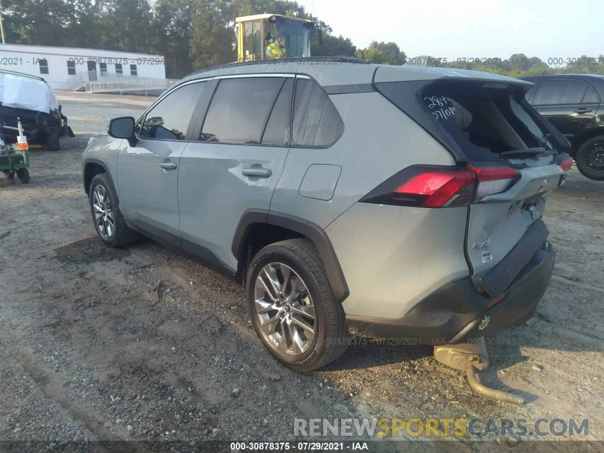 3 Photograph of a damaged car 2T3C1RFV9KC012844 TOYOTA RAV4 2019