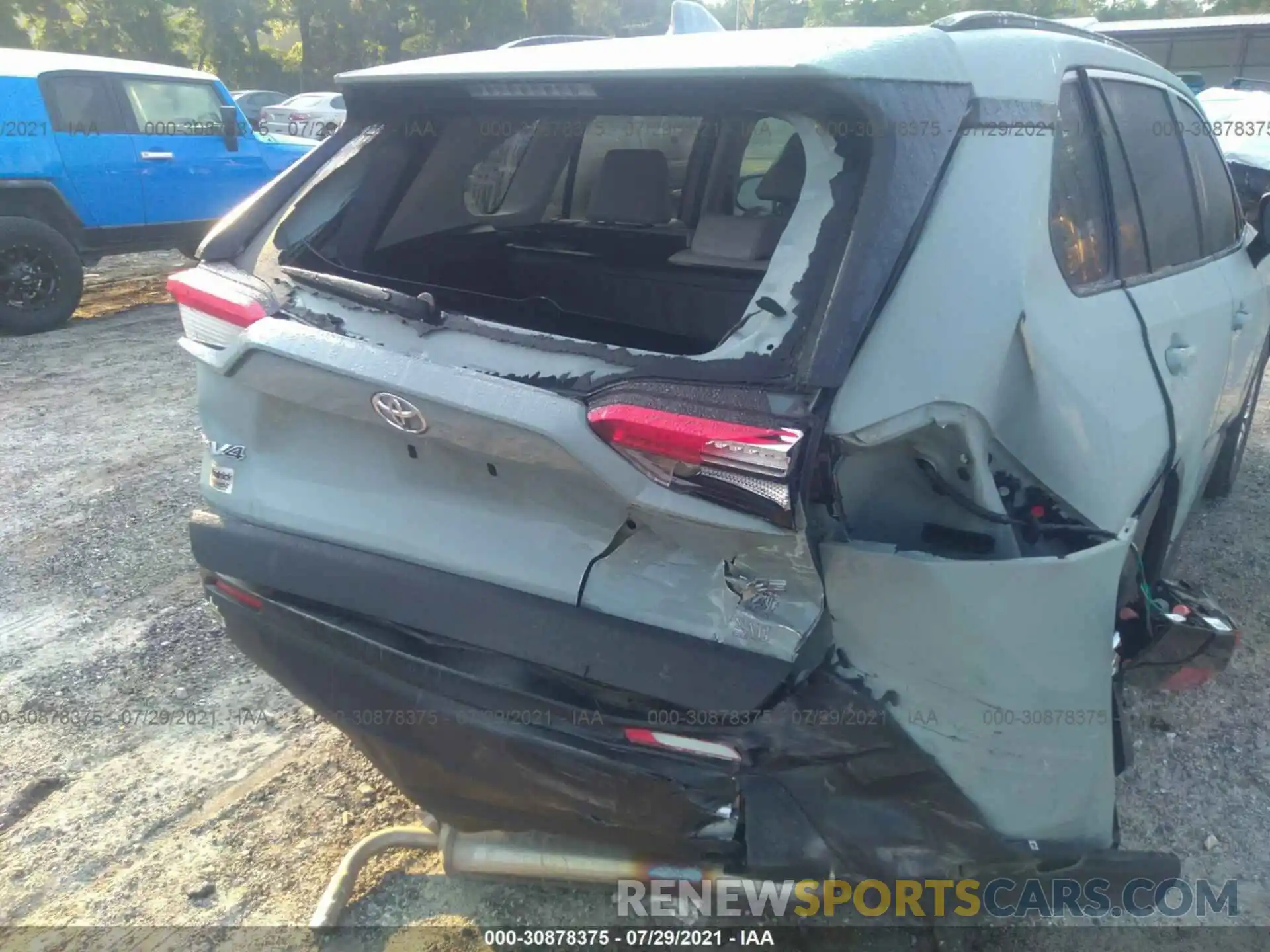 6 Photograph of a damaged car 2T3C1RFV9KC012844 TOYOTA RAV4 2019