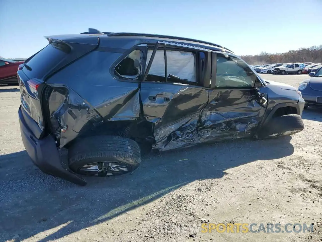 3 Photograph of a damaged car 2T3C1RFV9KC018398 TOYOTA RAV4 2019