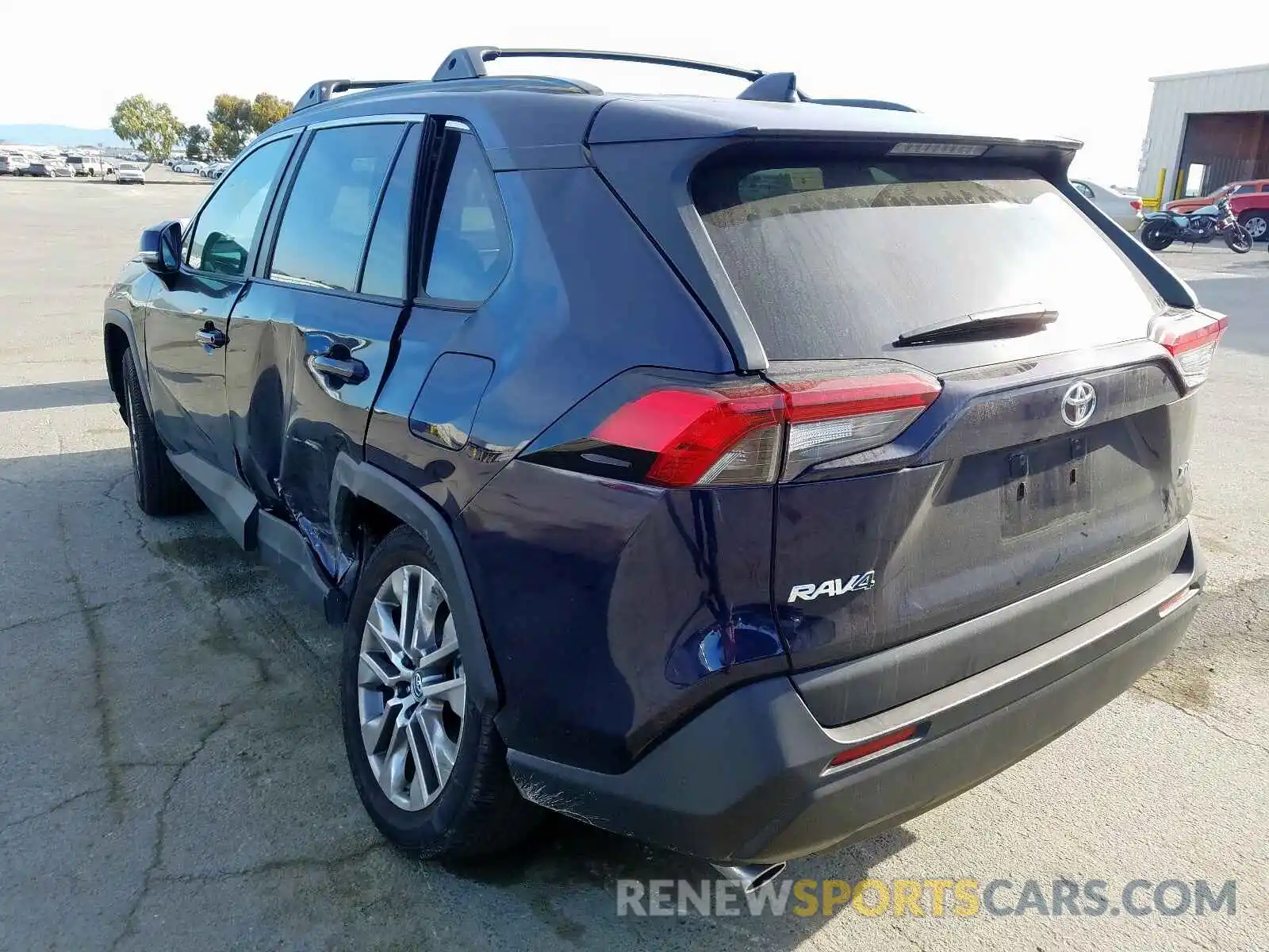 3 Photograph of a damaged car 2T3C1RFV9KC019261 TOYOTA RAV4 2019