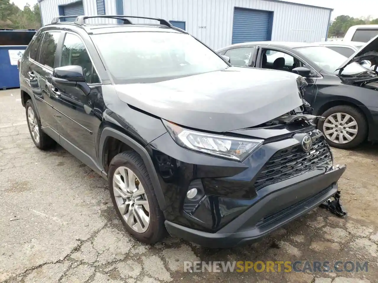 1 Photograph of a damaged car 2T3C1RFV9KW023440 TOYOTA RAV4 2019