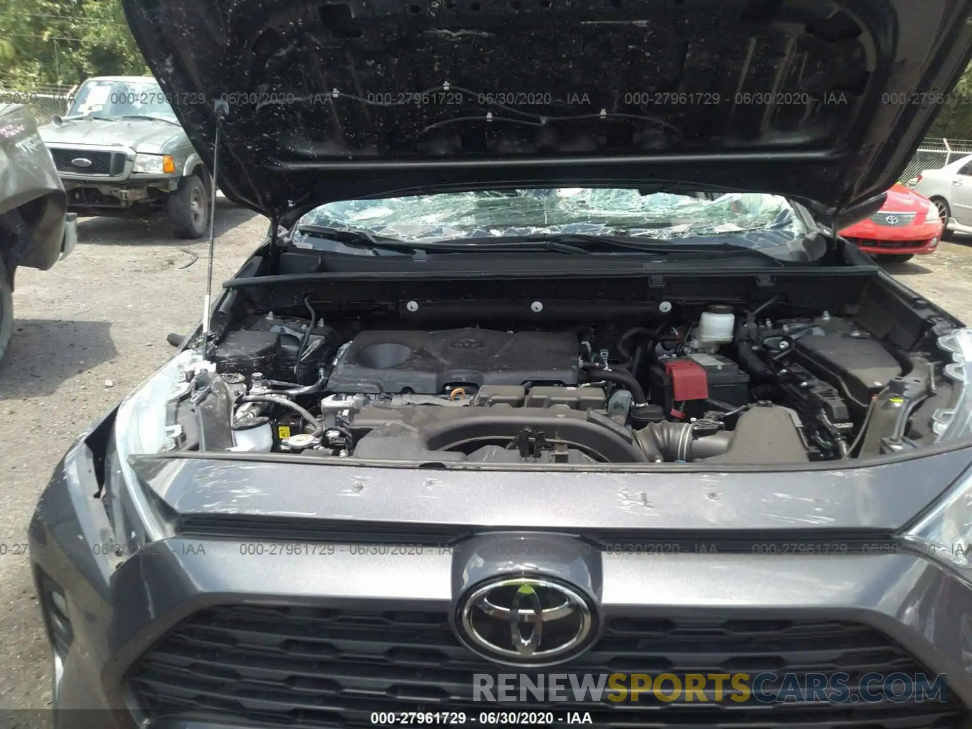 10 Photograph of a damaged car 2T3C1RFV9KW025544 TOYOTA RAV4 2019