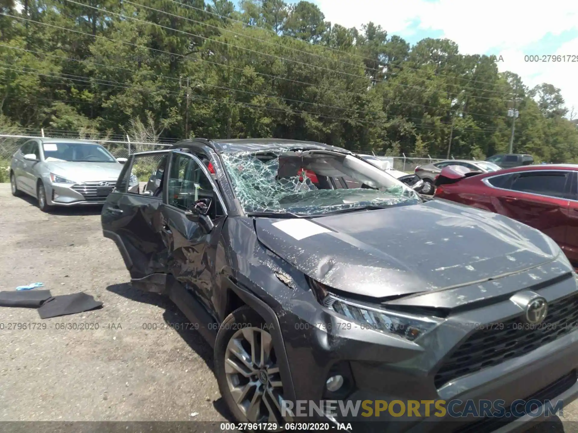 6 Photograph of a damaged car 2T3C1RFV9KW025544 TOYOTA RAV4 2019