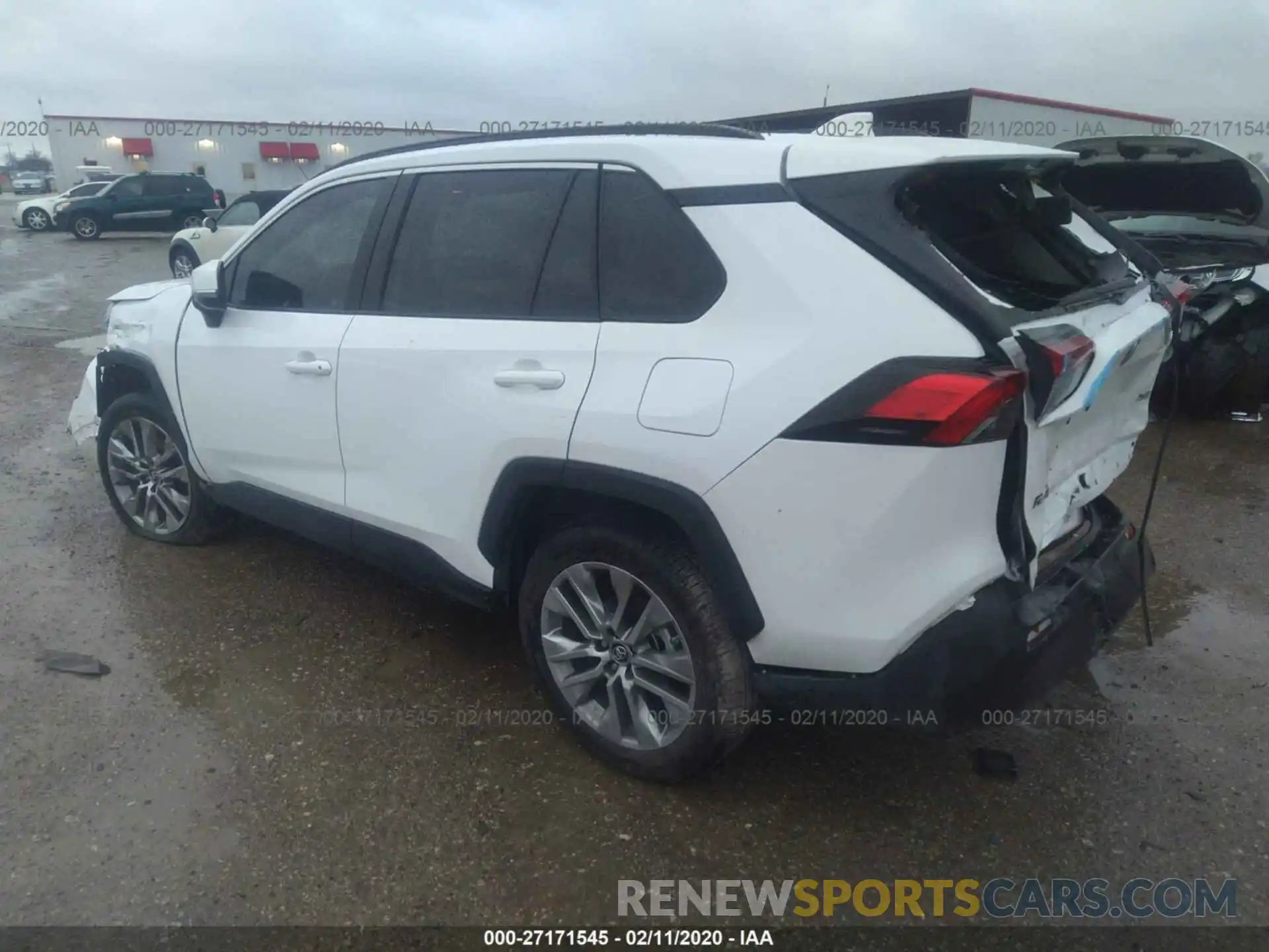 3 Photograph of a damaged car 2T3C1RFV9KW036883 TOYOTA RAV4 2019