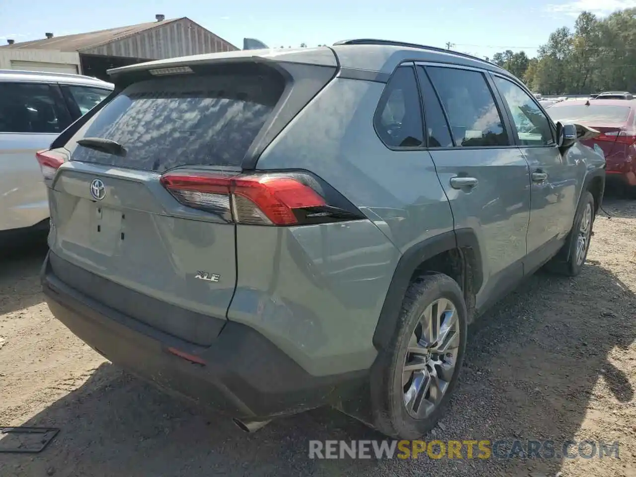 4 Photograph of a damaged car 2T3C1RFV9KW045194 TOYOTA RAV4 2019