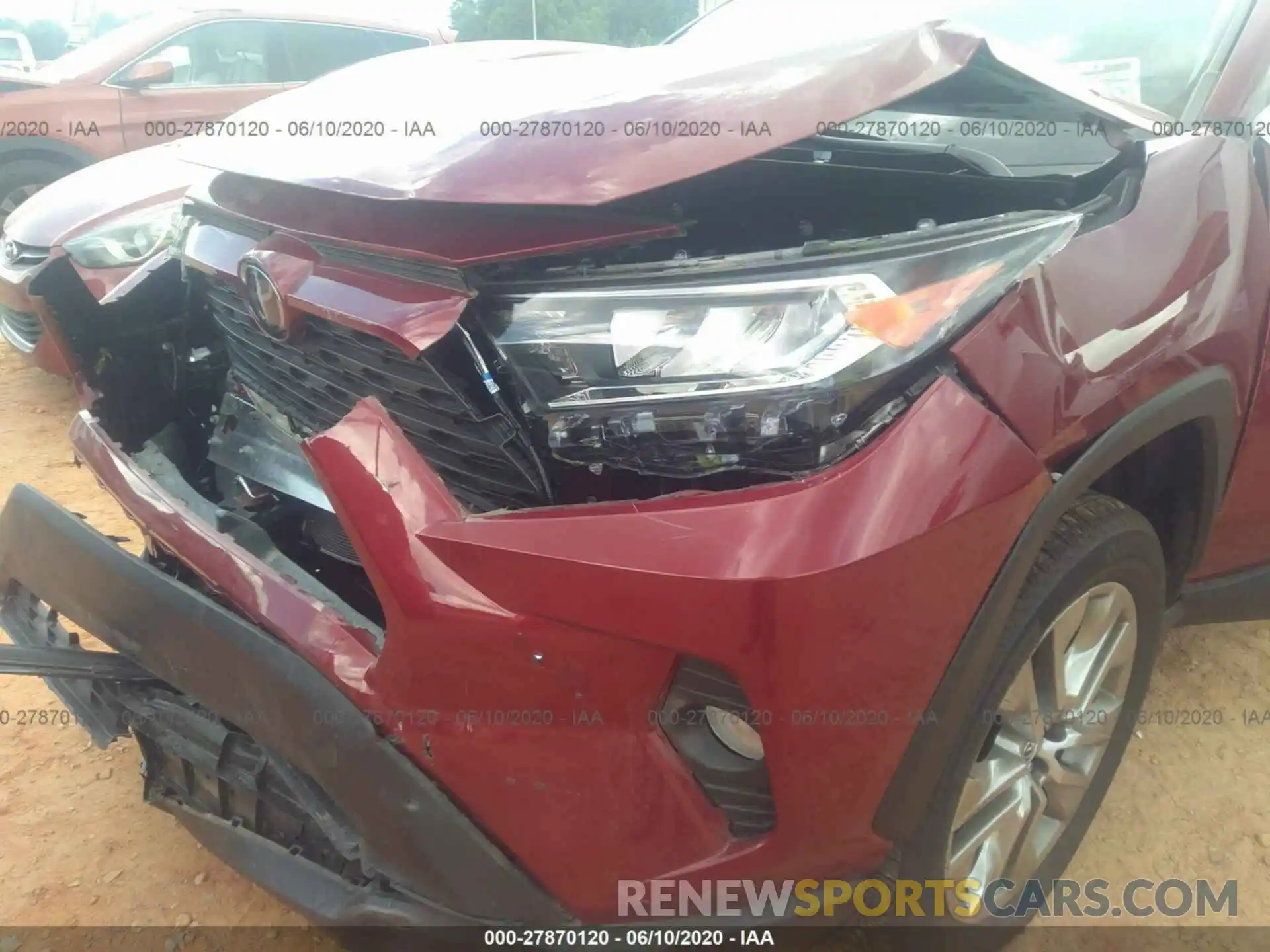 6 Photograph of a damaged car 2T3C1RFV9KW054039 TOYOTA RAV4 2019