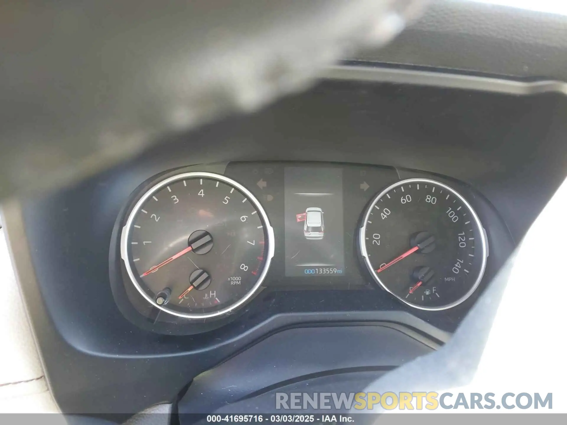 7 Photograph of a damaged car 2T3C1RFV9KW056468 TOYOTA RAV4 2019