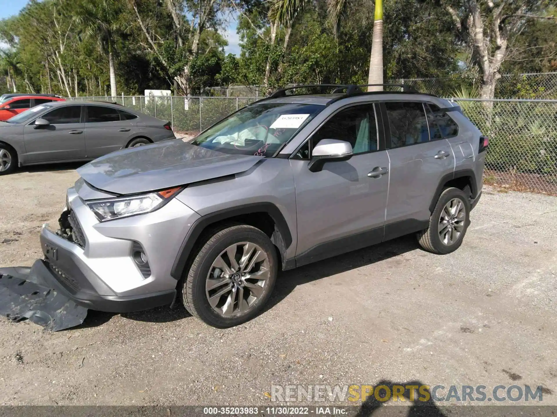 2 Photograph of a damaged car 2T3C1RFVXKC018247 TOYOTA RAV4 2019