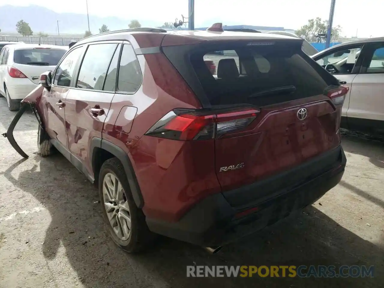 3 Photograph of a damaged car 2T3C1RFVXKW024063 TOYOTA RAV4 2019