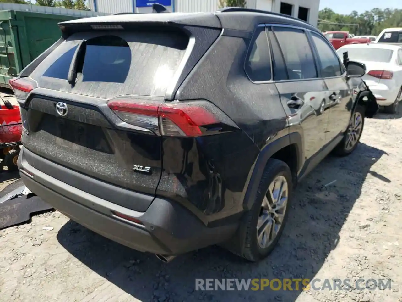 4 Photograph of a damaged car 2T3C1RFVXKW024466 TOYOTA RAV4 2019