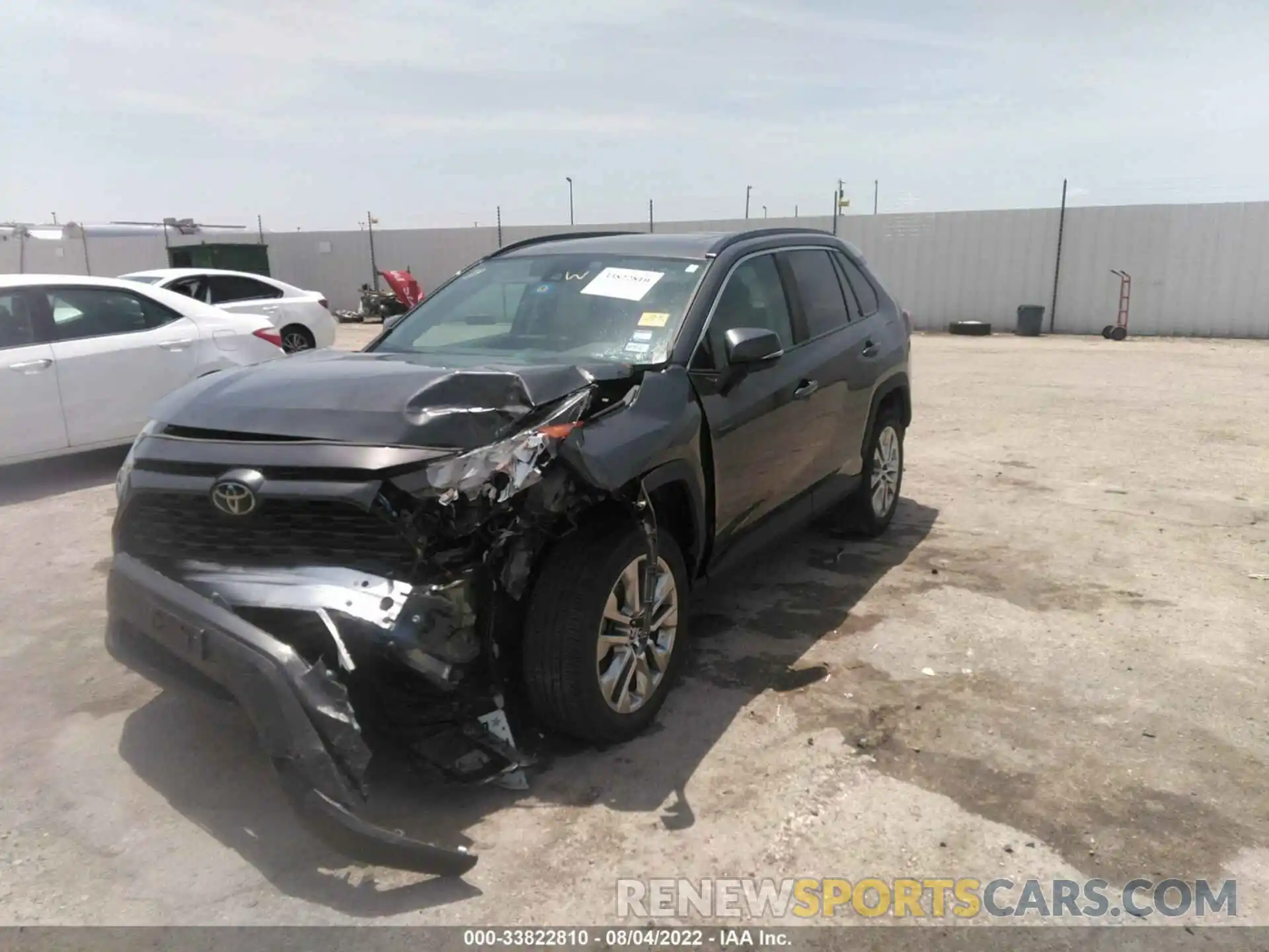 2 Photograph of a damaged car 2T3C1RFVXKW026928 TOYOTA RAV4 2019