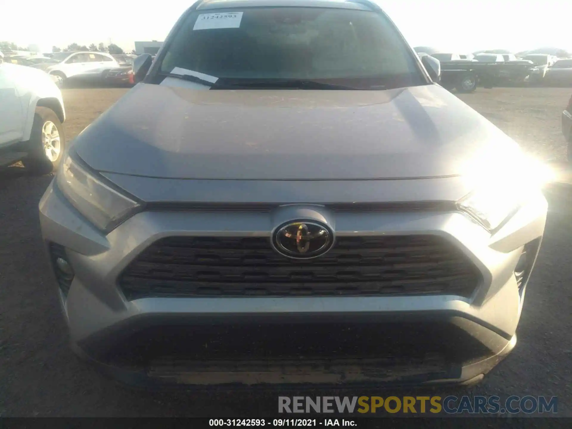 6 Photograph of a damaged car 2T3C1RFVXKW027688 TOYOTA RAV4 2019