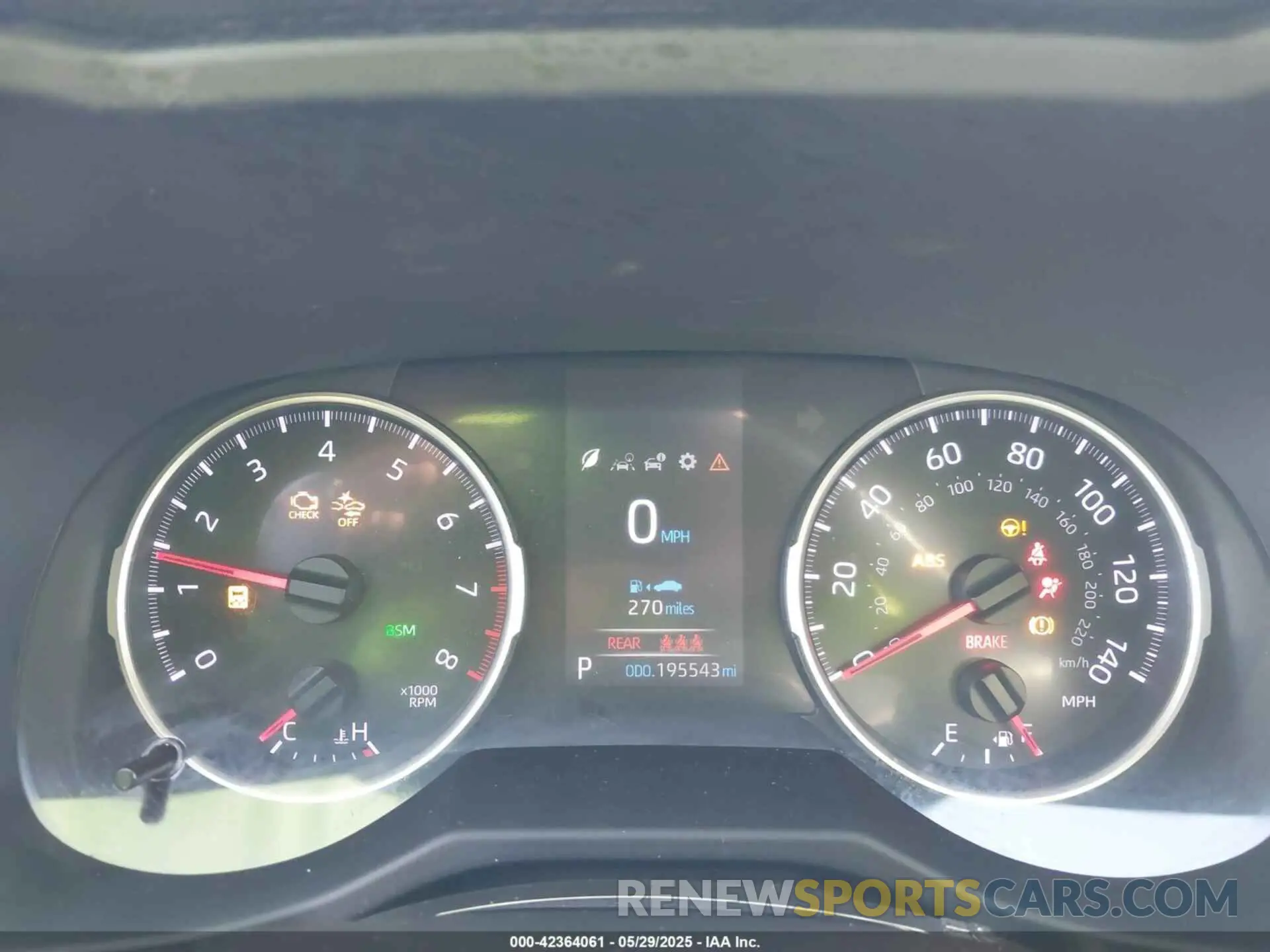 7 Photograph of a damaged car 2T3C1RFVXKW047889 TOYOTA RAV4 2019