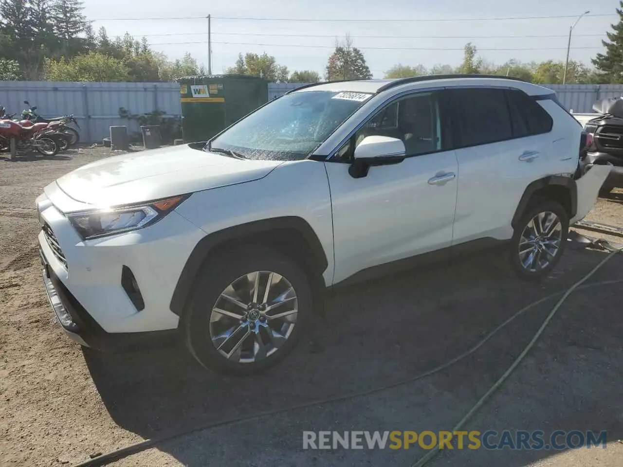 1 Photograph of a damaged car 2T3D1RFV2KC023236 TOYOTA RAV4 2019