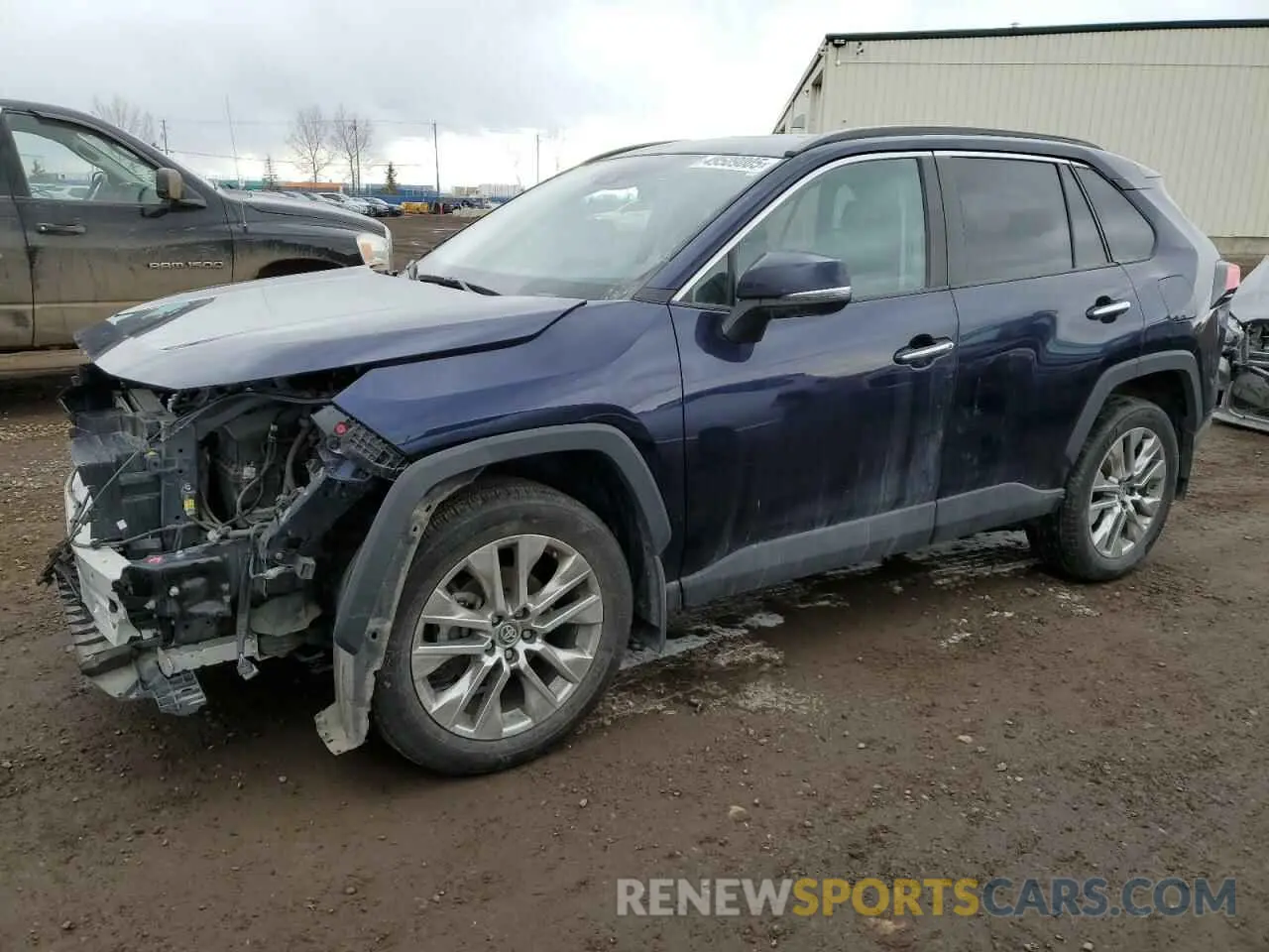 1 Photograph of a damaged car 2T3D1RFV2KW017631 TOYOTA RAV4 2019