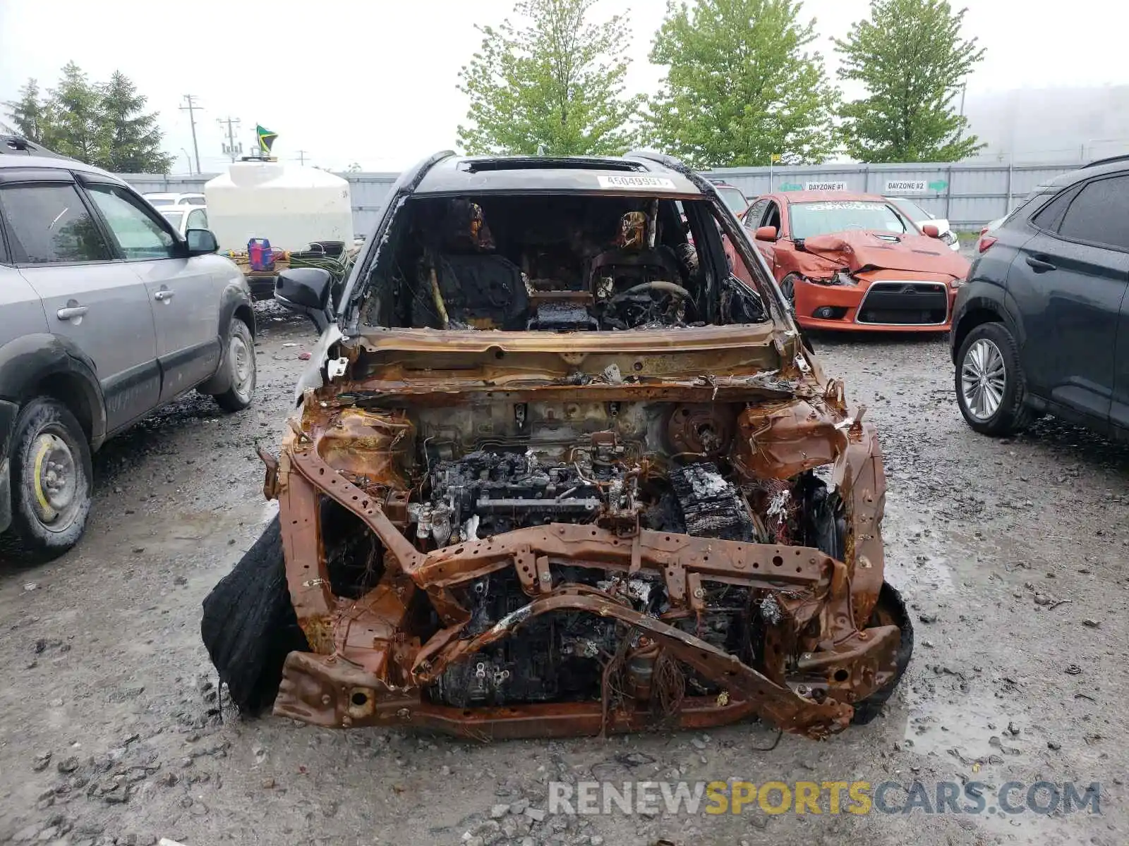 9 Photograph of a damaged car 2T3D1RFV6KW022850 TOYOTA RAV4 2019