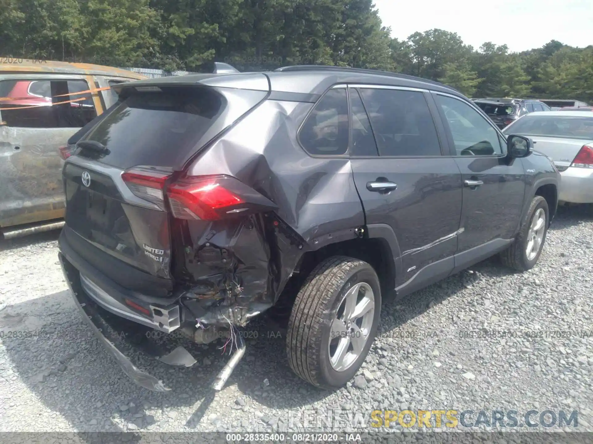 6 Photograph of a damaged car 2T3DWRFV1KW003818 TOYOTA RAV4 2019