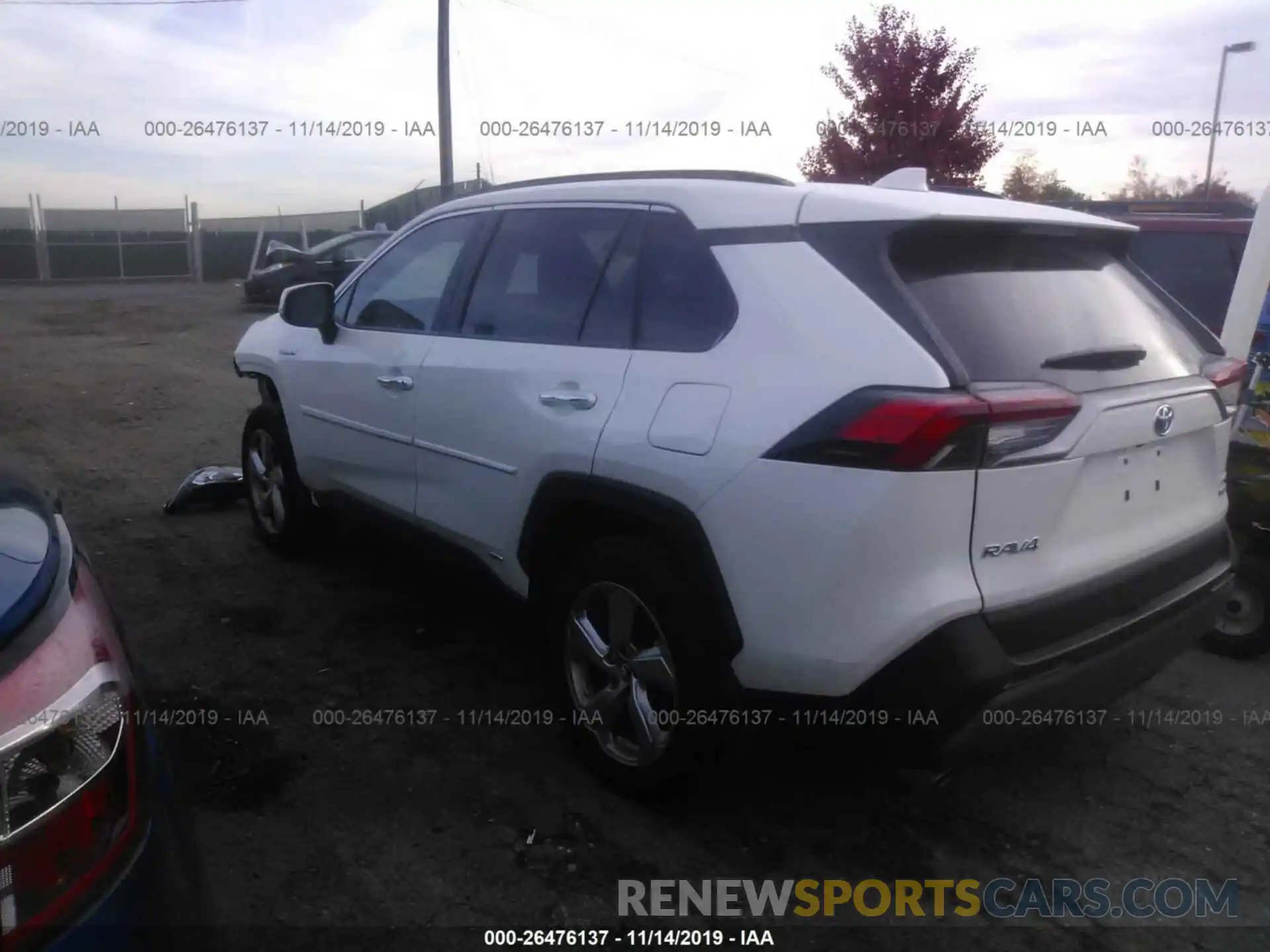 3 Photograph of a damaged car 2T3DWRFV1KW011966 TOYOTA RAV4 2019