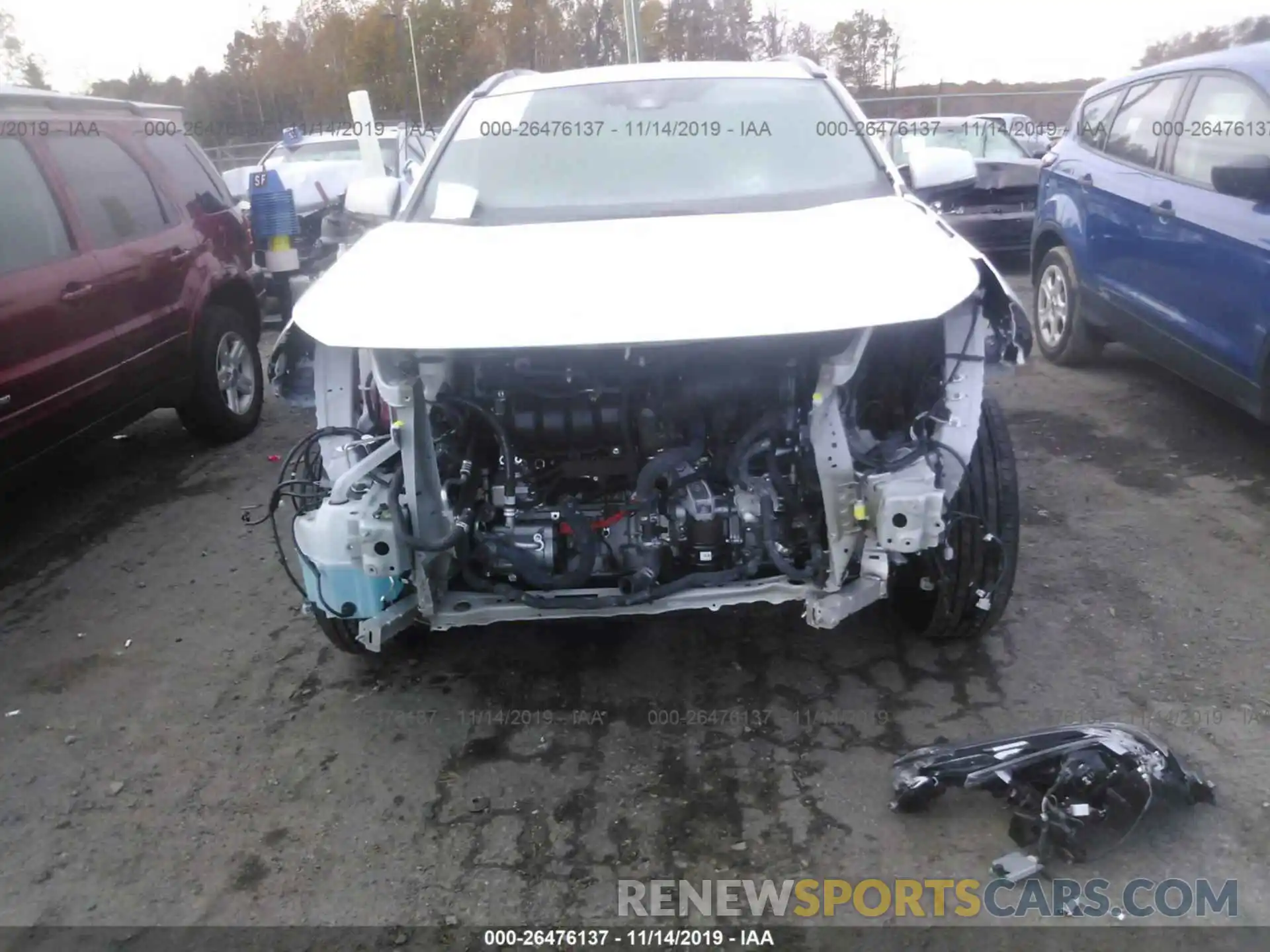 6 Photograph of a damaged car 2T3DWRFV1KW011966 TOYOTA RAV4 2019