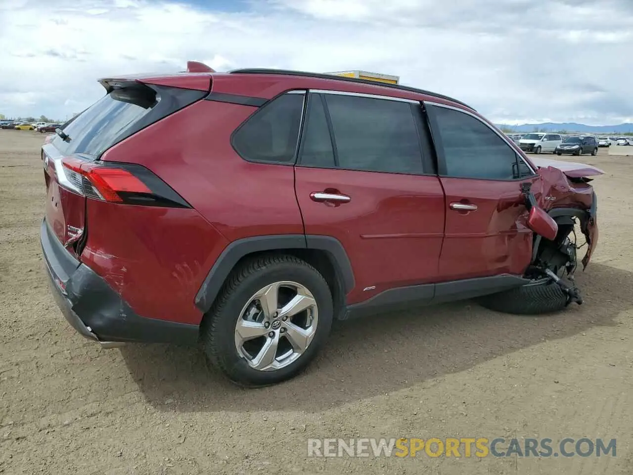3 Photograph of a damaged car 2T3DWRFV1KW023048 TOYOTA RAV4 2019