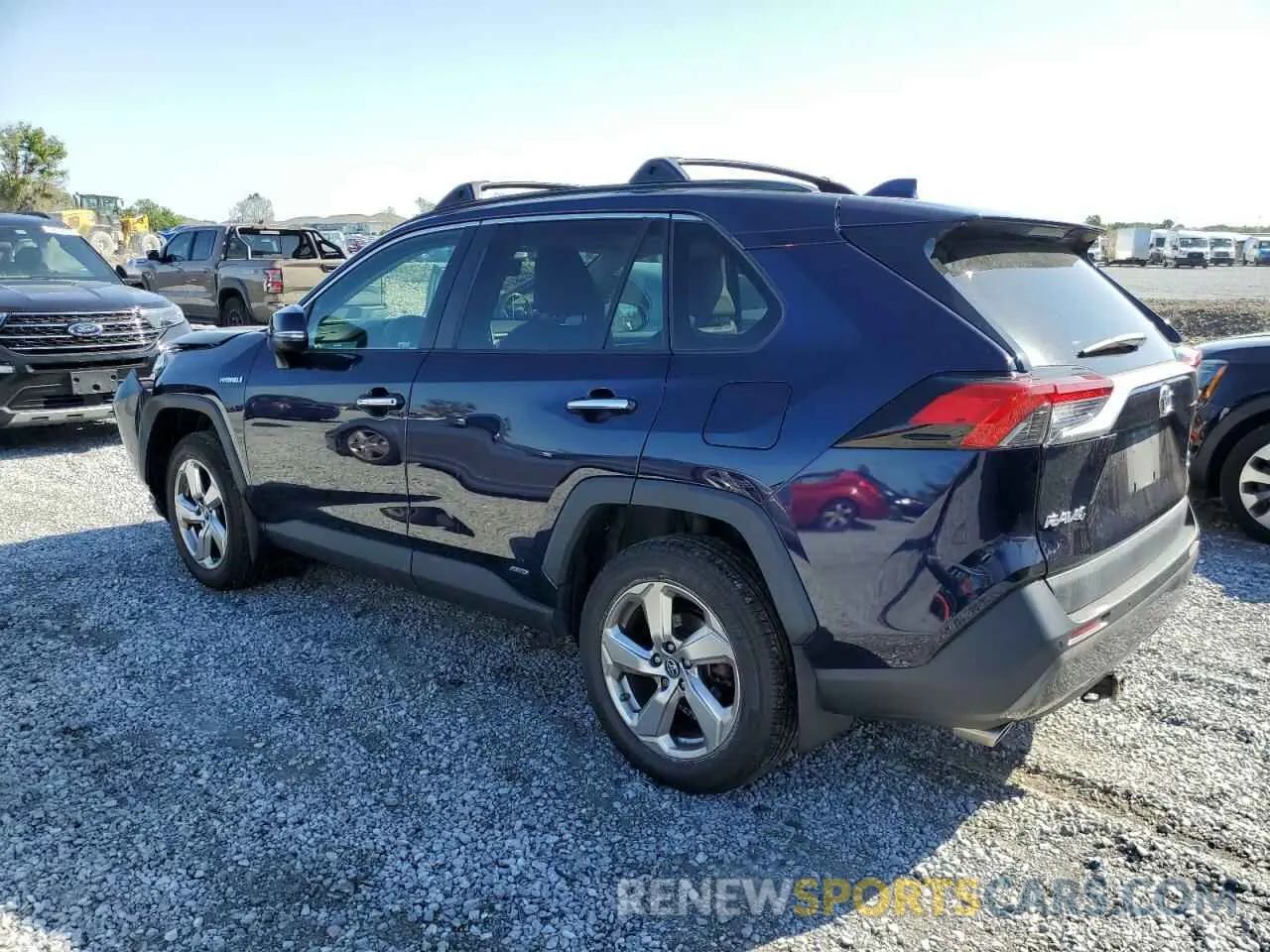2 Photograph of a damaged car 2T3DWRFV1KW034888 TOYOTA RAV4 2019