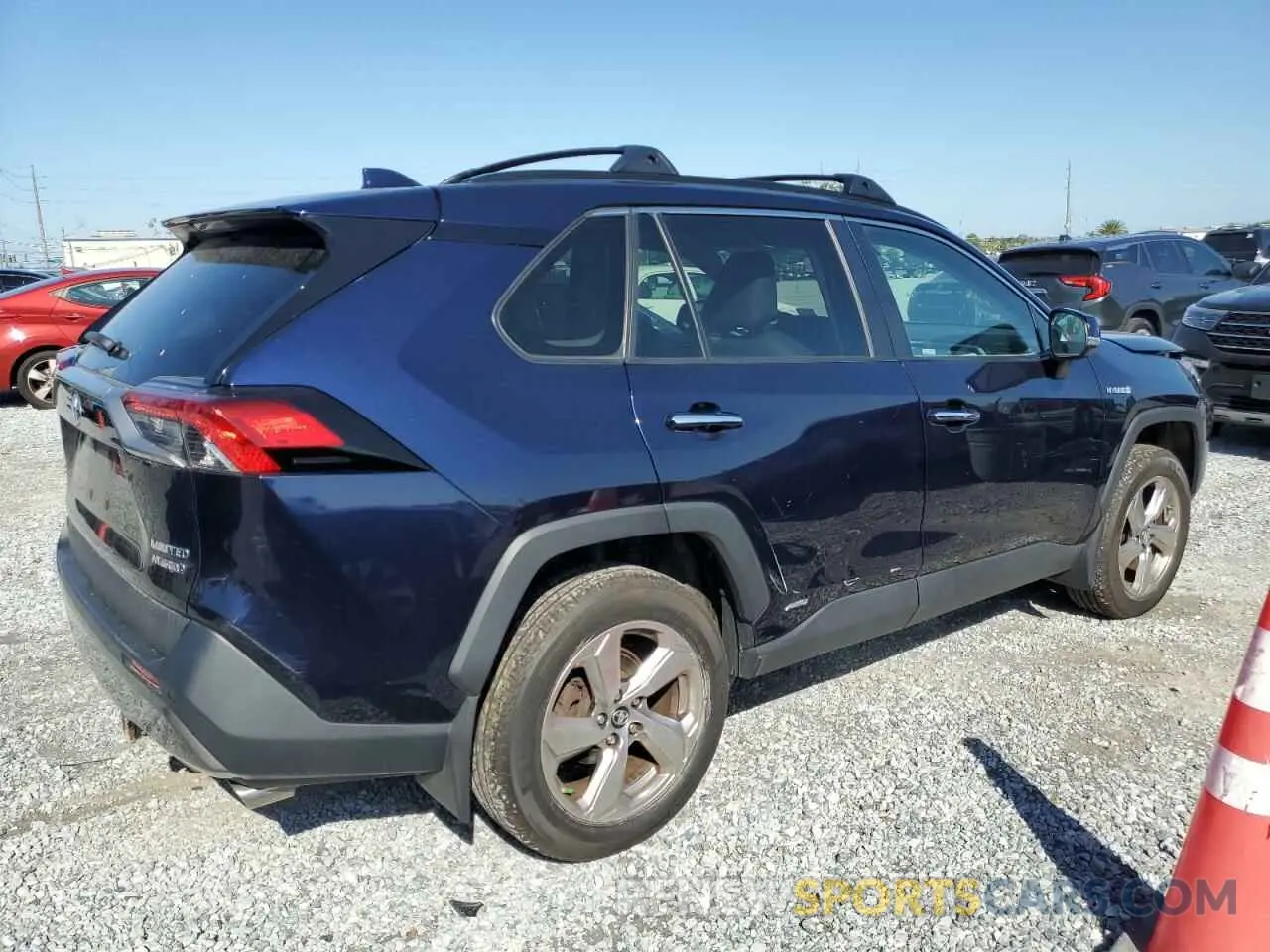 3 Photograph of a damaged car 2T3DWRFV1KW034888 TOYOTA RAV4 2019