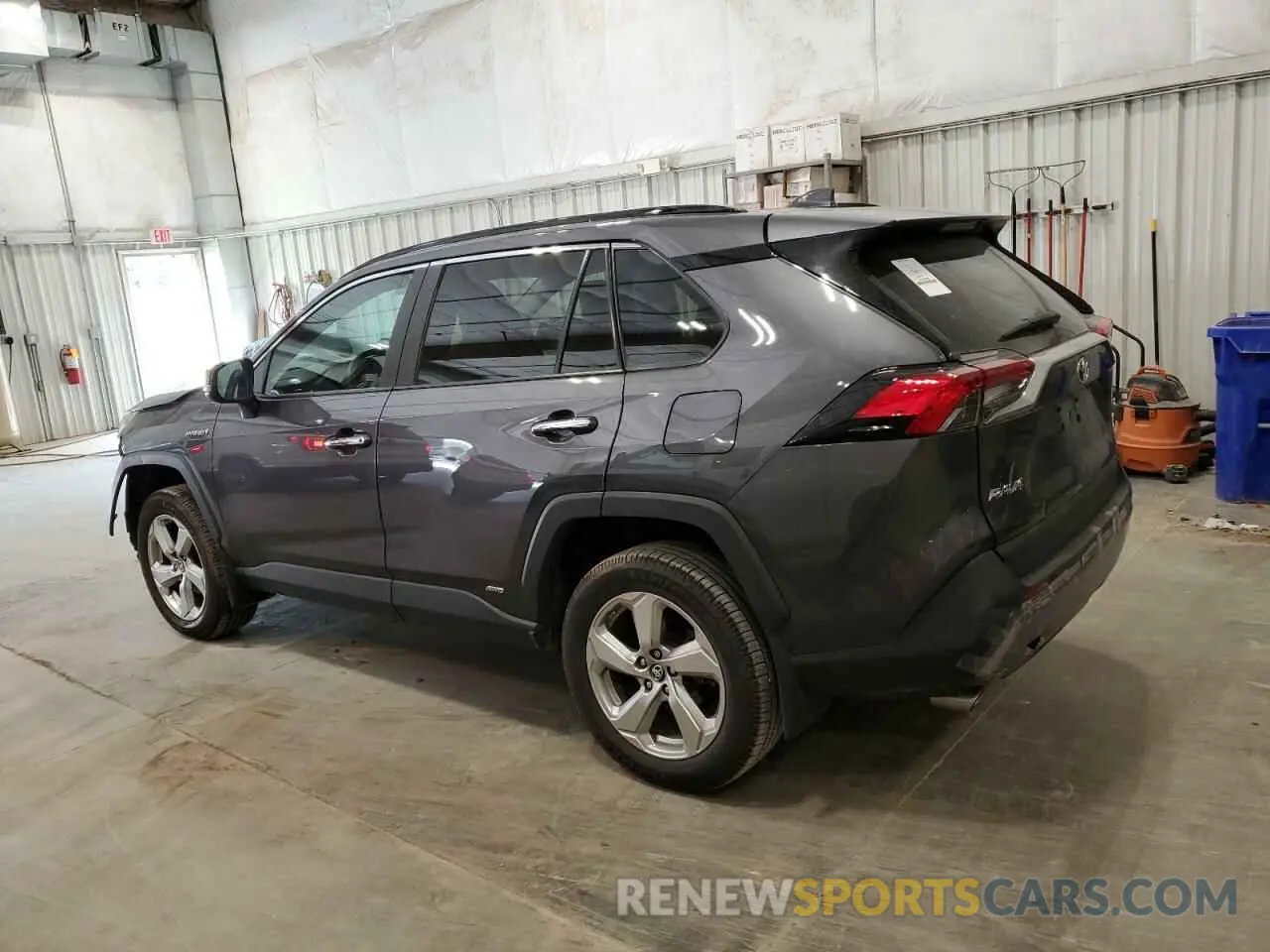 2 Photograph of a damaged car 2T3DWRFV2KW018389 TOYOTA RAV4 2019