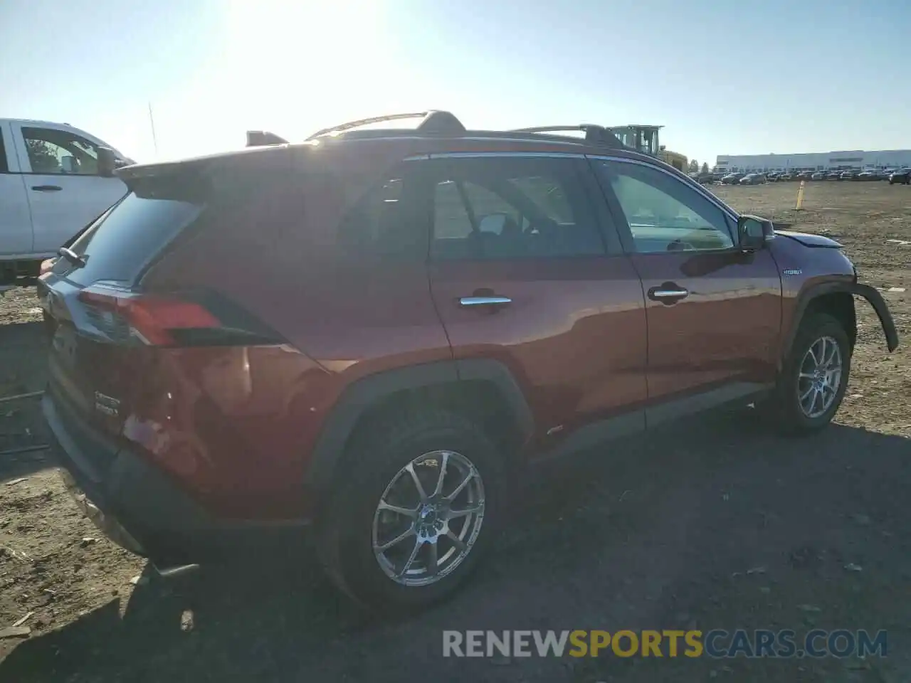 3 Photograph of a damaged car 2T3DWRFV3KW007627 TOYOTA RAV4 2019