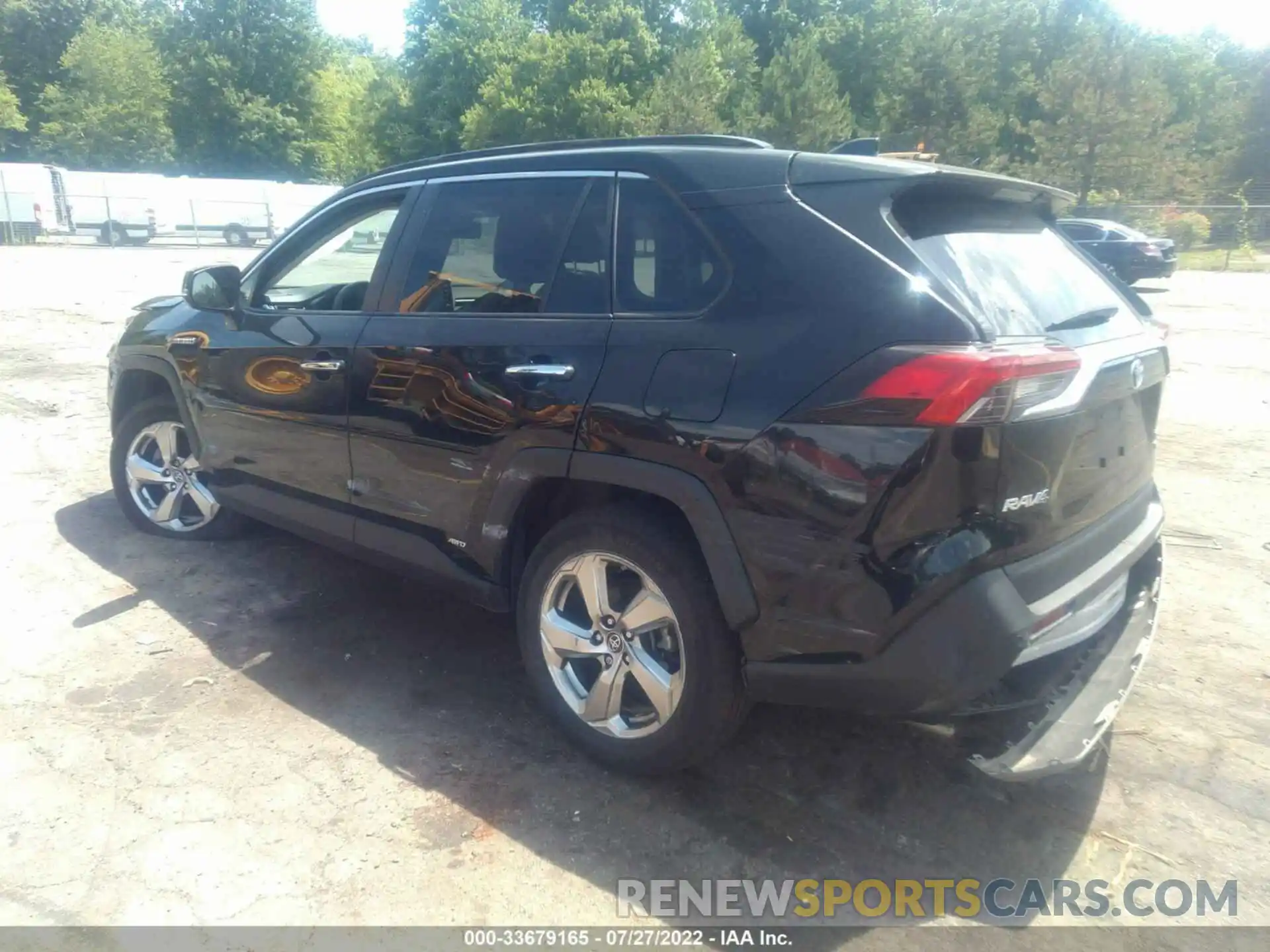 3 Photograph of a damaged car 2T3DWRFV4KW037428 TOYOTA RAV4 2019