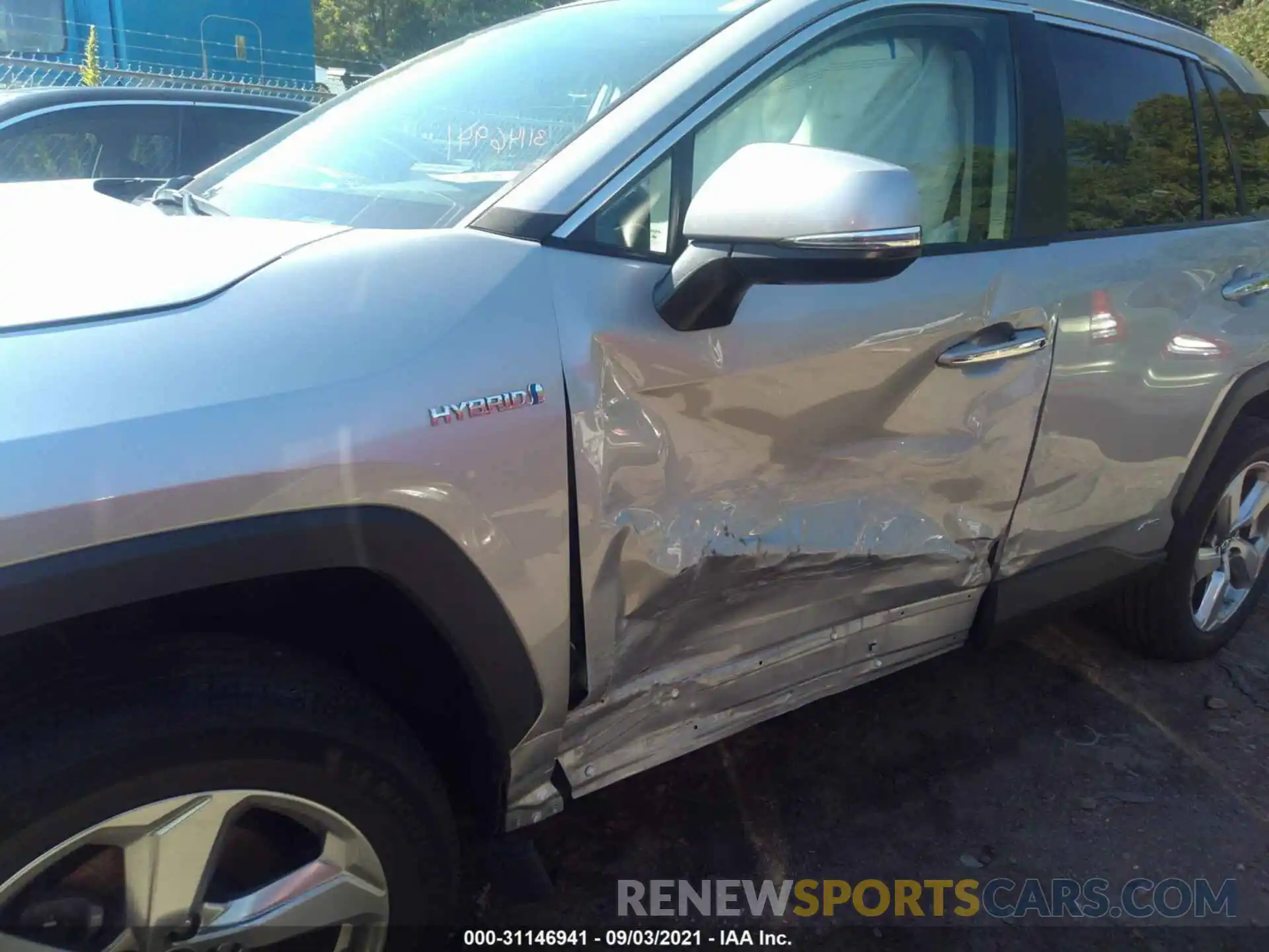 6 Photograph of a damaged car 2T3DWRFV4KW037820 TOYOTA RAV4 2019