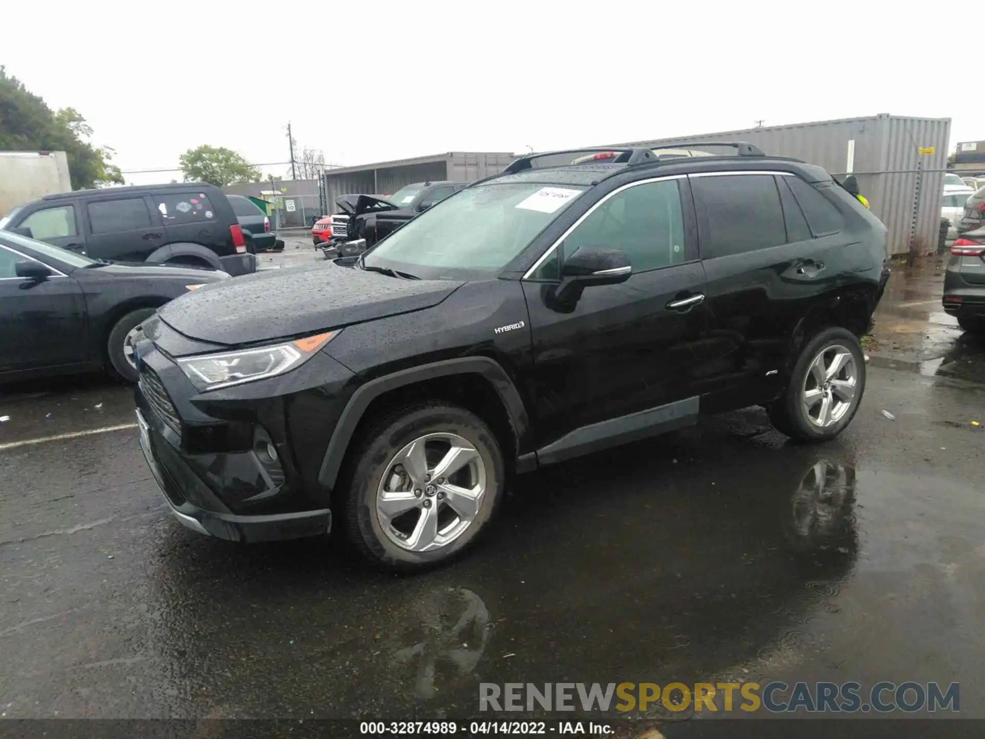 2 Photograph of a damaged car 2T3DWRFV6KW009761 TOYOTA RAV4 2019