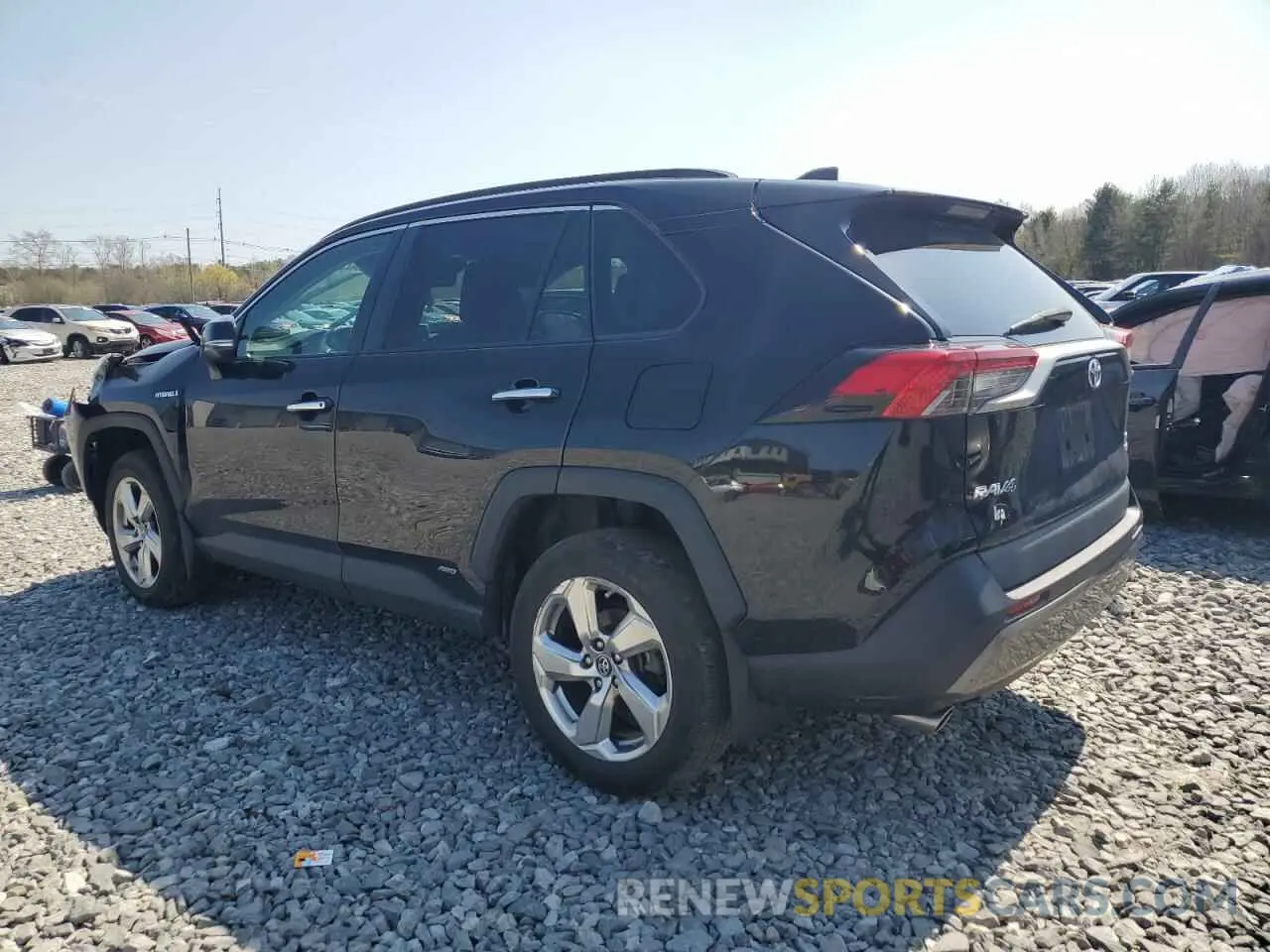 2 Photograph of a damaged car 2T3DWRFV6KW023515 TOYOTA RAV4 2019