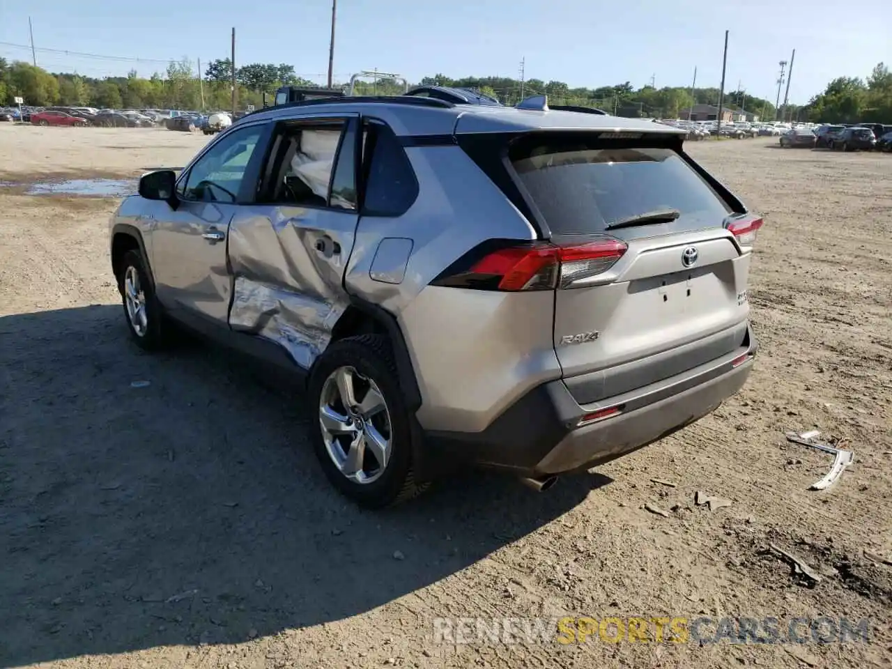 3 Photograph of a damaged car 2T3DWRFV6KW026401 TOYOTA RAV4 2019