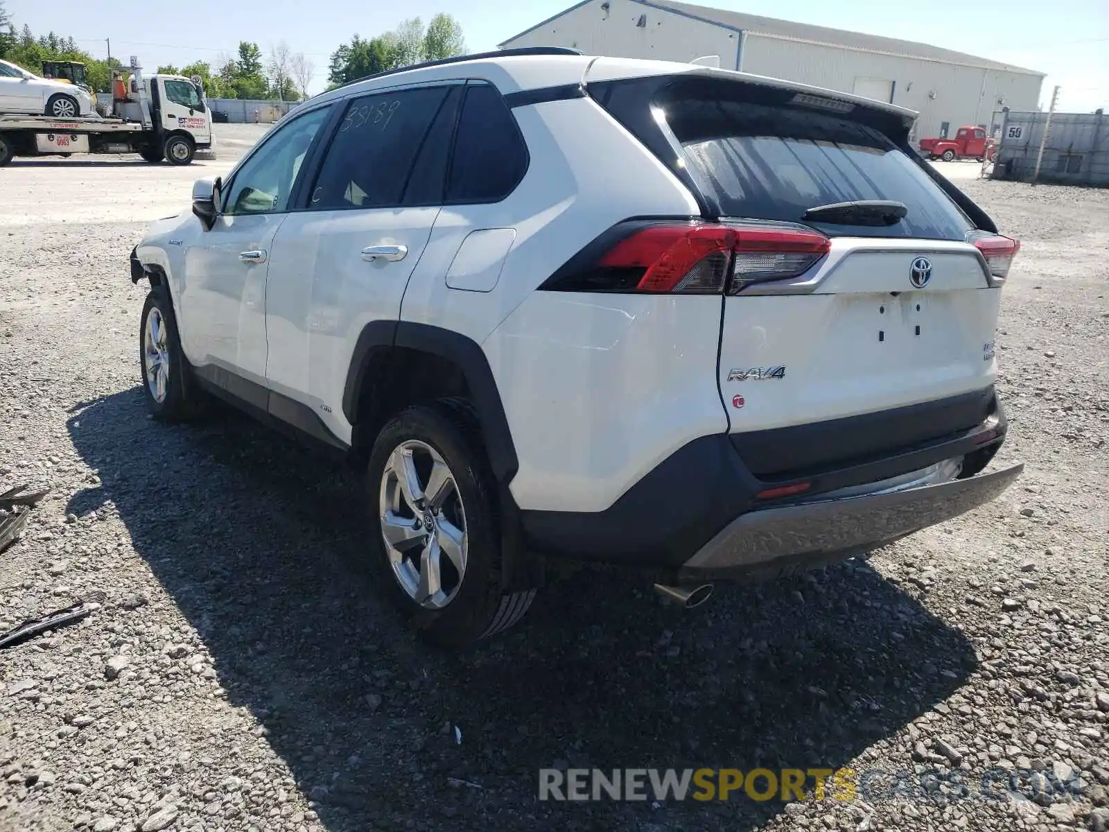 3 Photograph of a damaged car 2T3DWRFV9KW015411 TOYOTA RAV4 2019