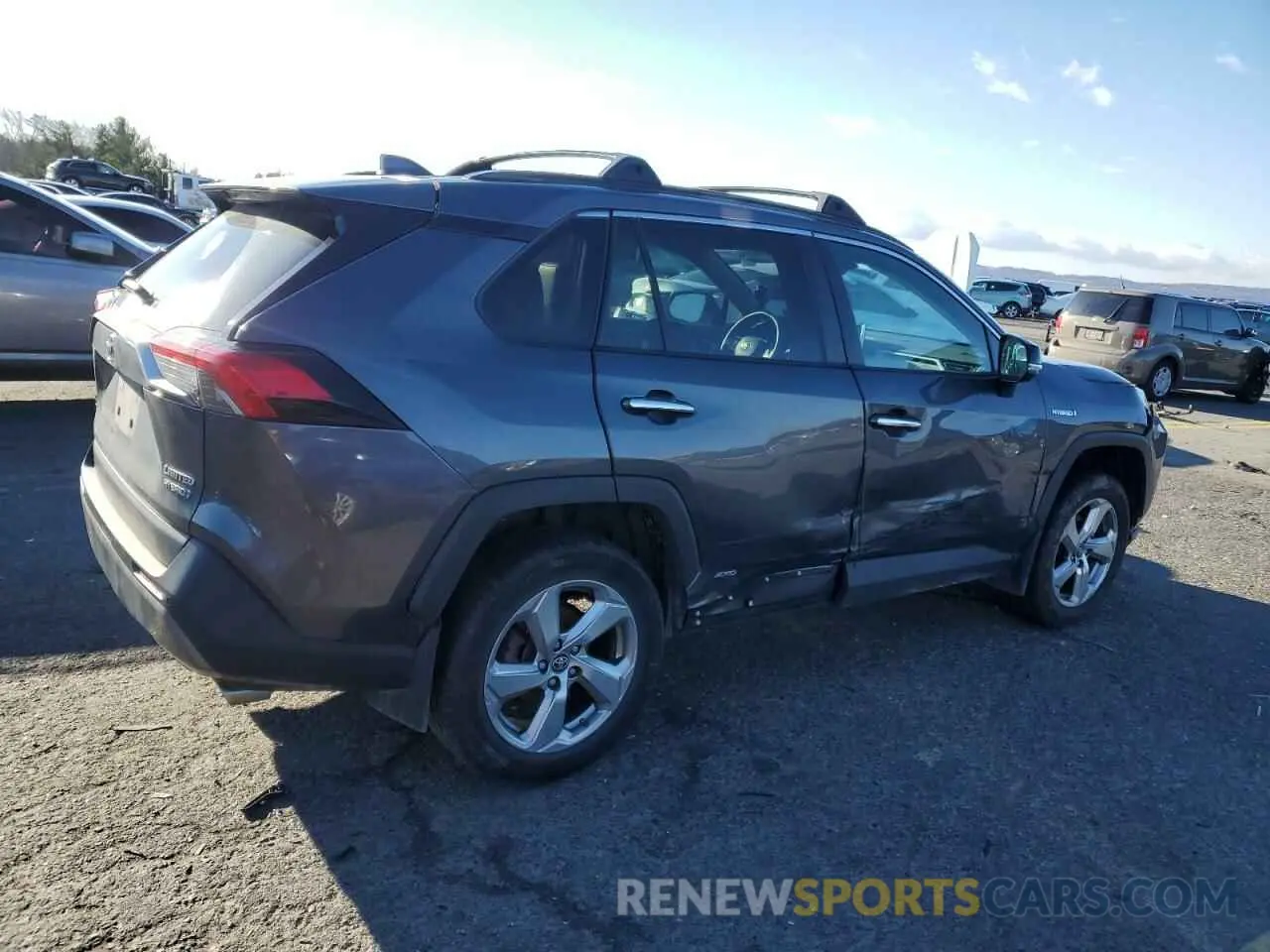 3 Photograph of a damaged car 2T3DWRFV9KW021449 TOYOTA RAV4 2019
