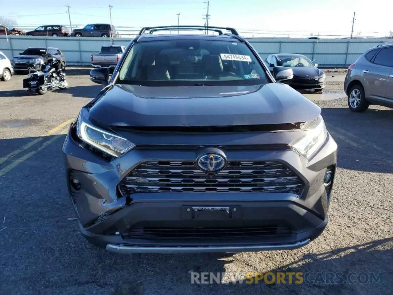 5 Photograph of a damaged car 2T3DWRFV9KW021449 TOYOTA RAV4 2019