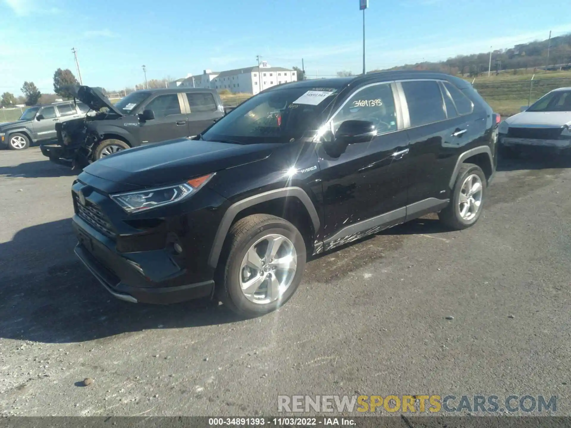 2 Photograph of a damaged car 2T3DWRFVXKW026210 TOYOTA RAV4 2019