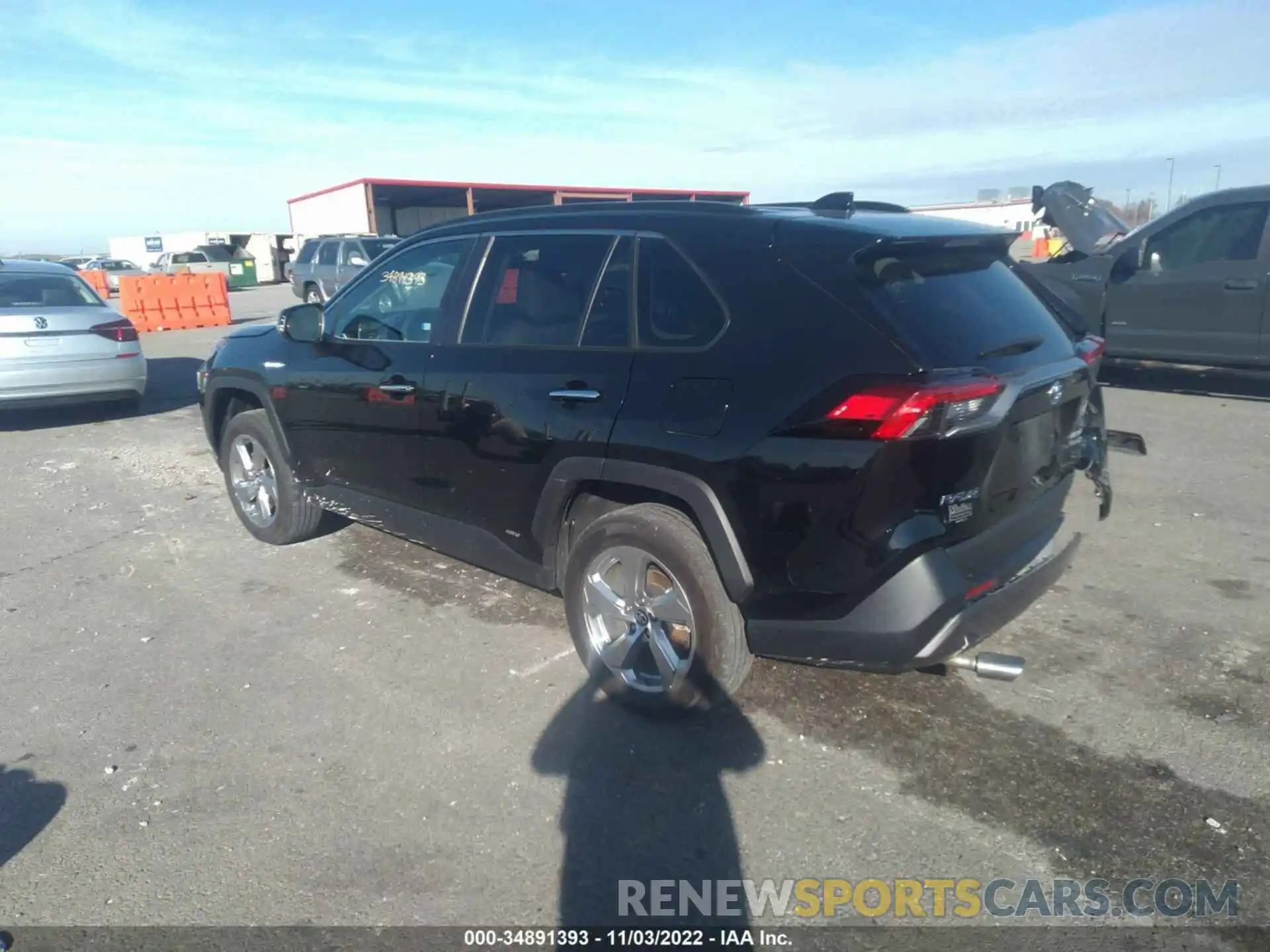 3 Photograph of a damaged car 2T3DWRFVXKW026210 TOYOTA RAV4 2019