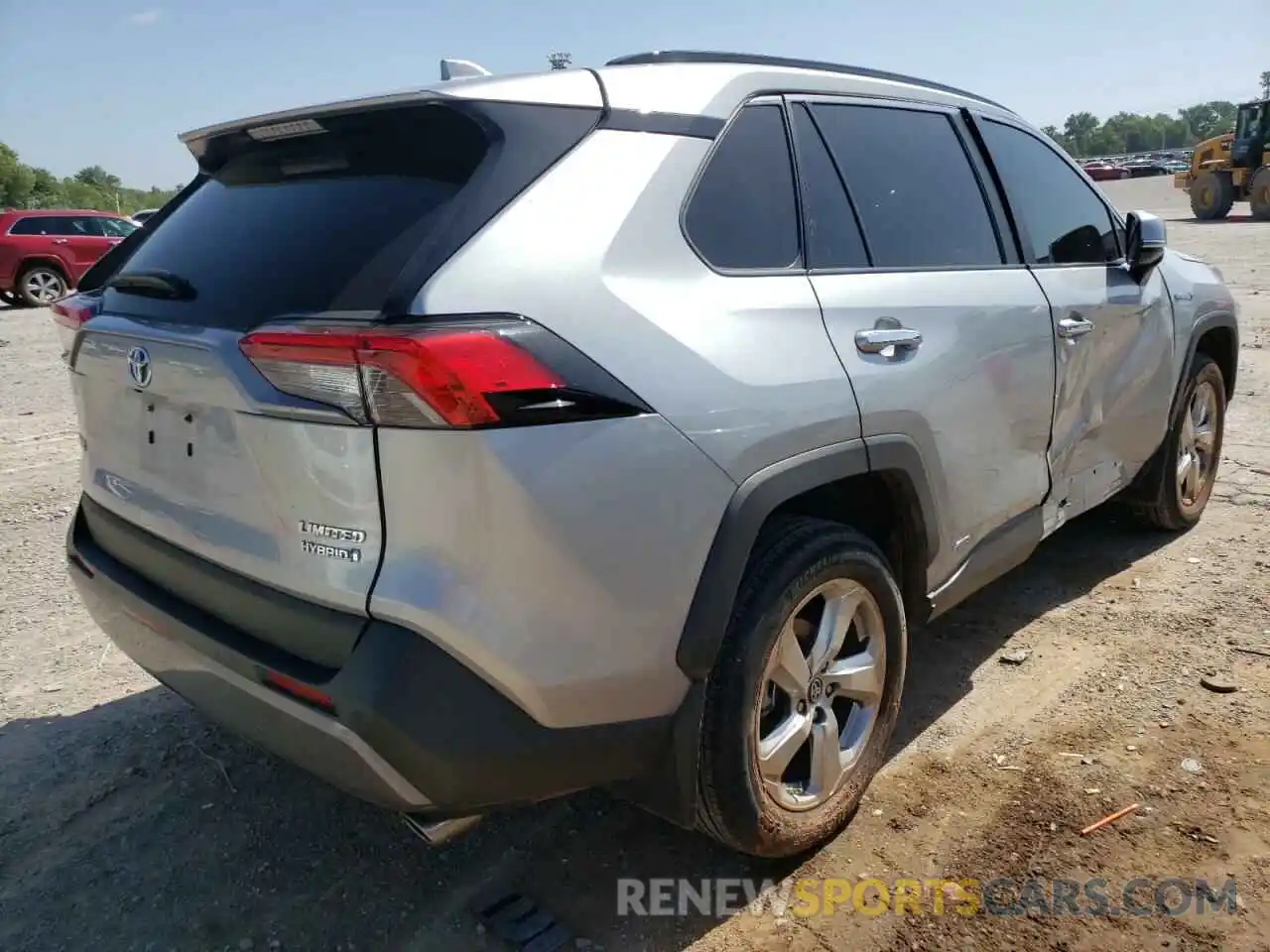 4 Photograph of a damaged car 2T3DWRFVXKW030452 TOYOTA RAV4 2019