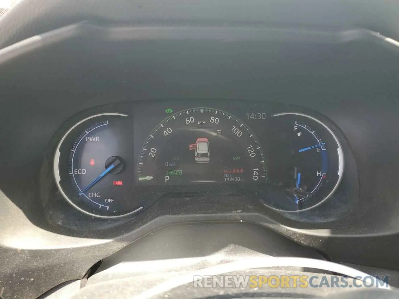 9 Photograph of a damaged car 2T3DWRFVXKW039054 TOYOTA RAV4 2019