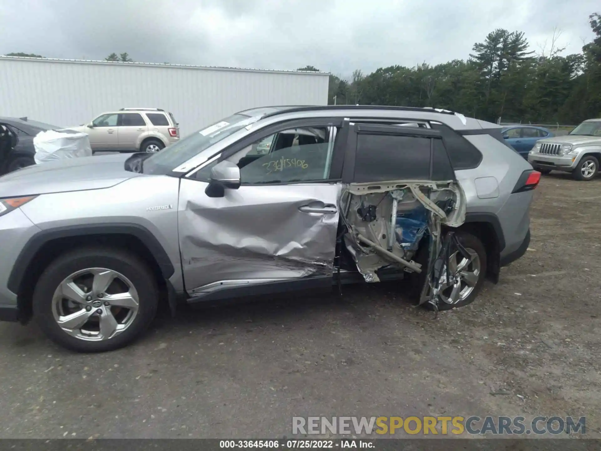 6 Photograph of a damaged car 2T3DWRFVXKW046344 TOYOTA RAV4 2019