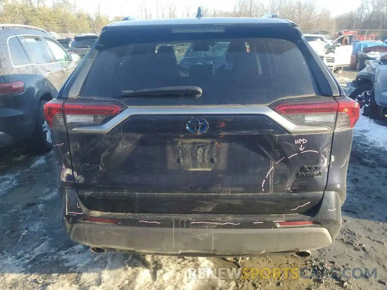 6 Photograph of a damaged car 2T3EWRFV1KW041182 TOYOTA RAV4 2019