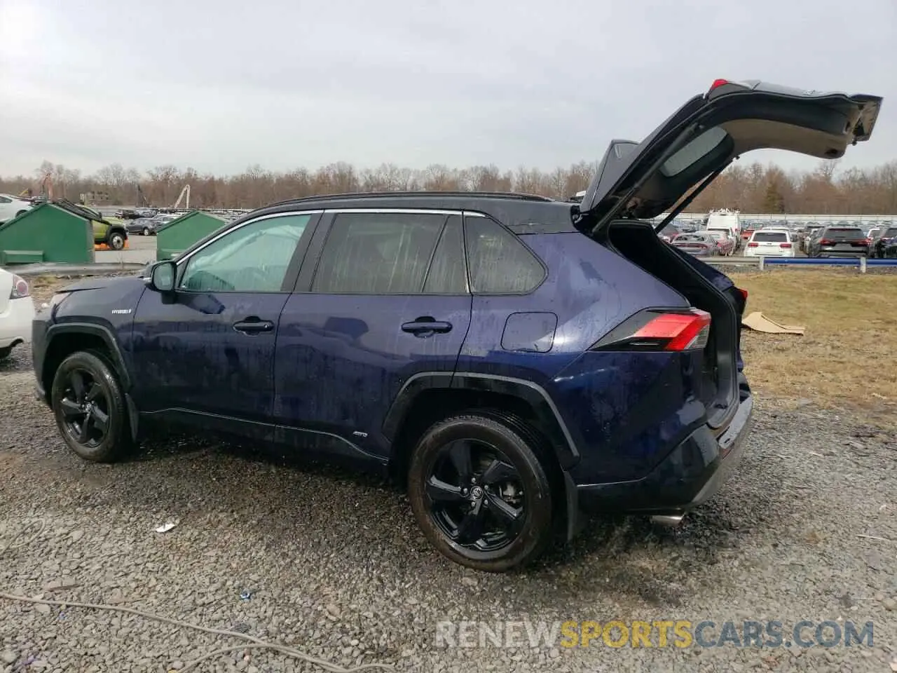 2 Photograph of a damaged car 2T3EWRFV2KW030675 TOYOTA RAV4 2019