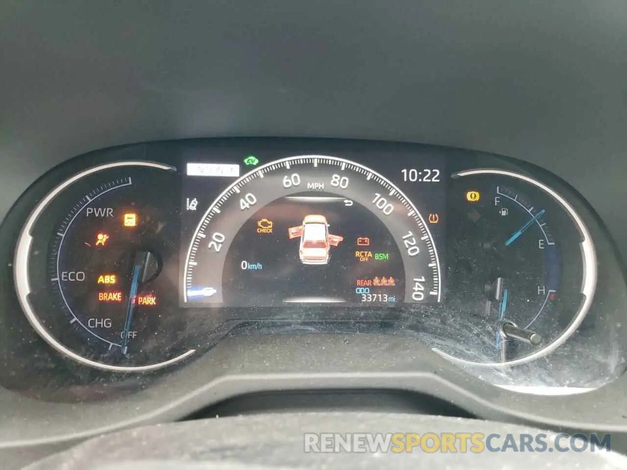 9 Photograph of a damaged car 2T3EWRFV2KW030675 TOYOTA RAV4 2019