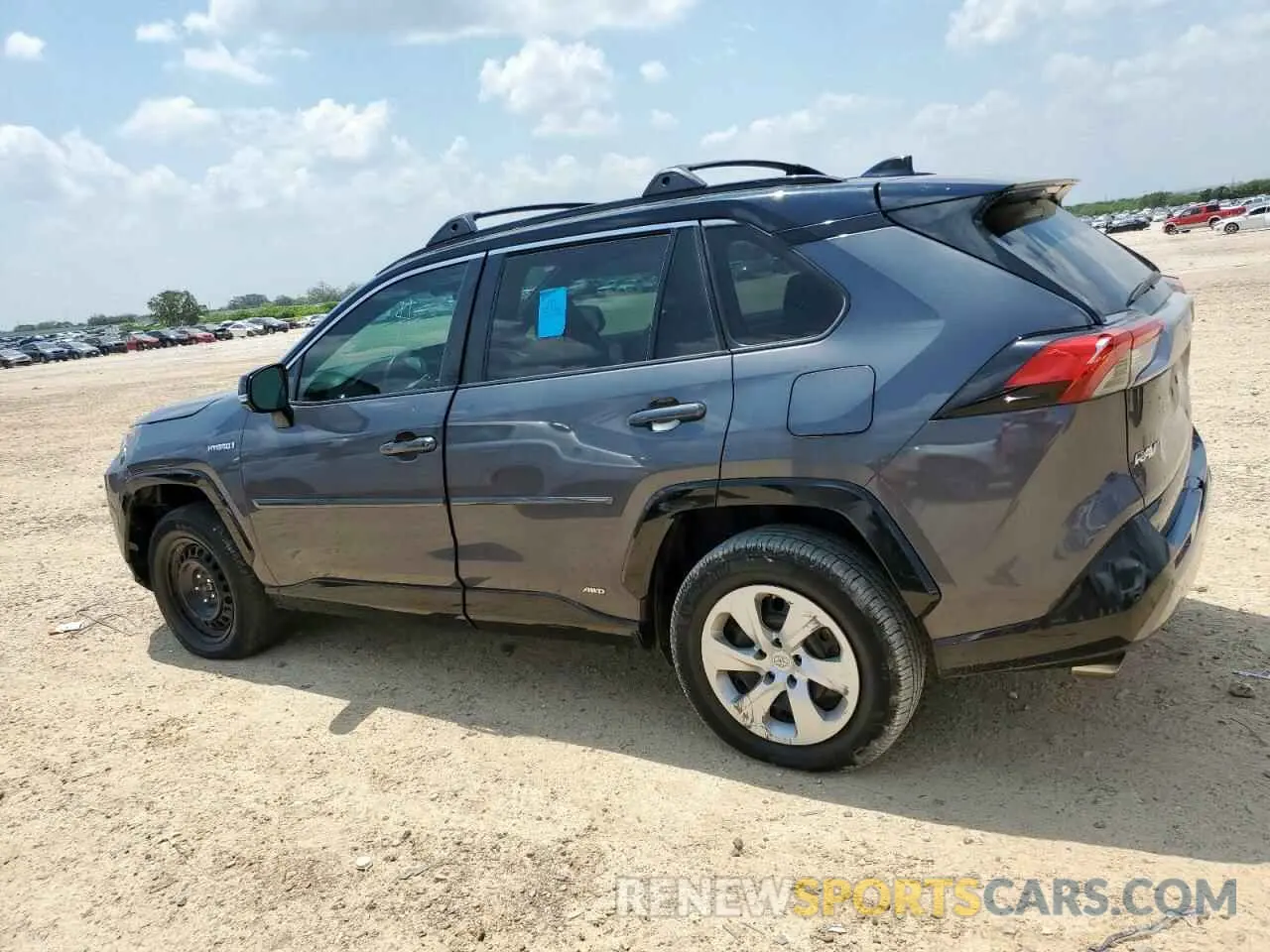 2 Photograph of a damaged car 2T3EWRFV3KW042642 TOYOTA RAV4 2019