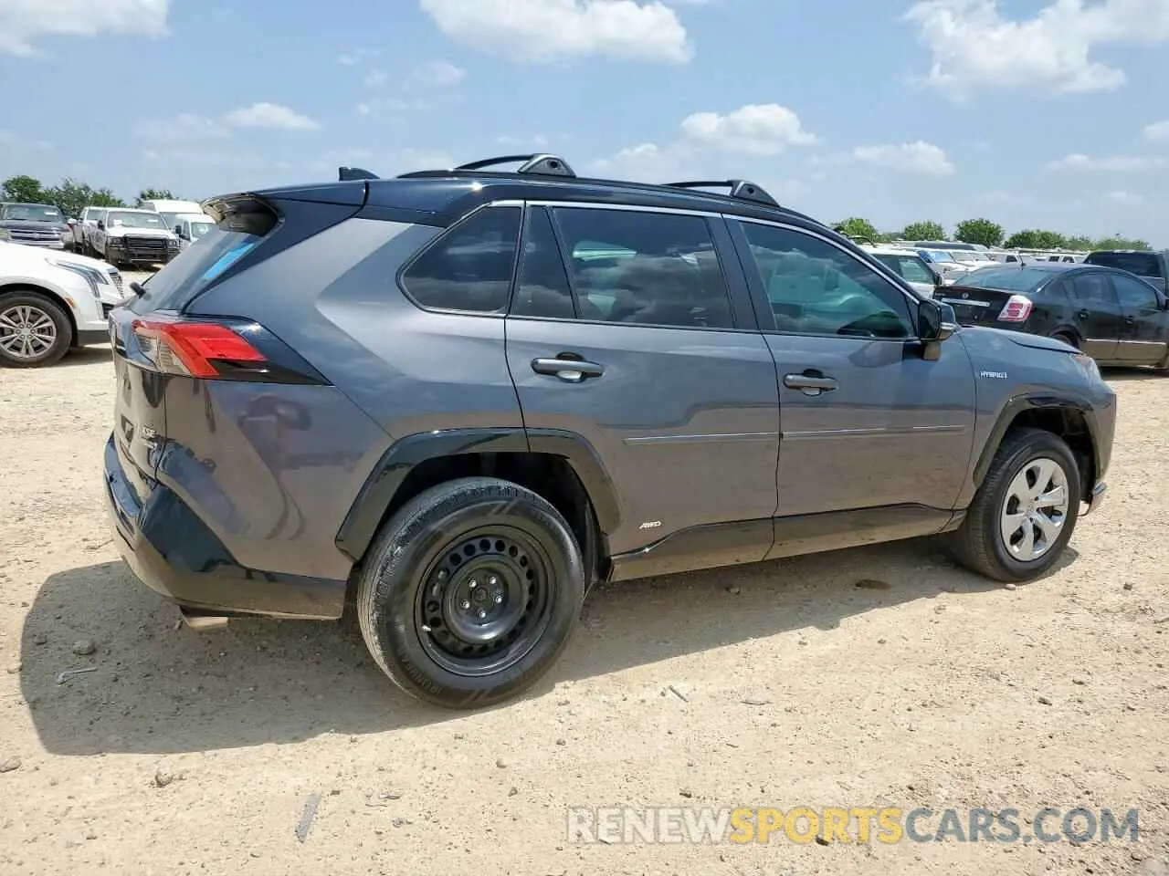 3 Photograph of a damaged car 2T3EWRFV3KW042642 TOYOTA RAV4 2019