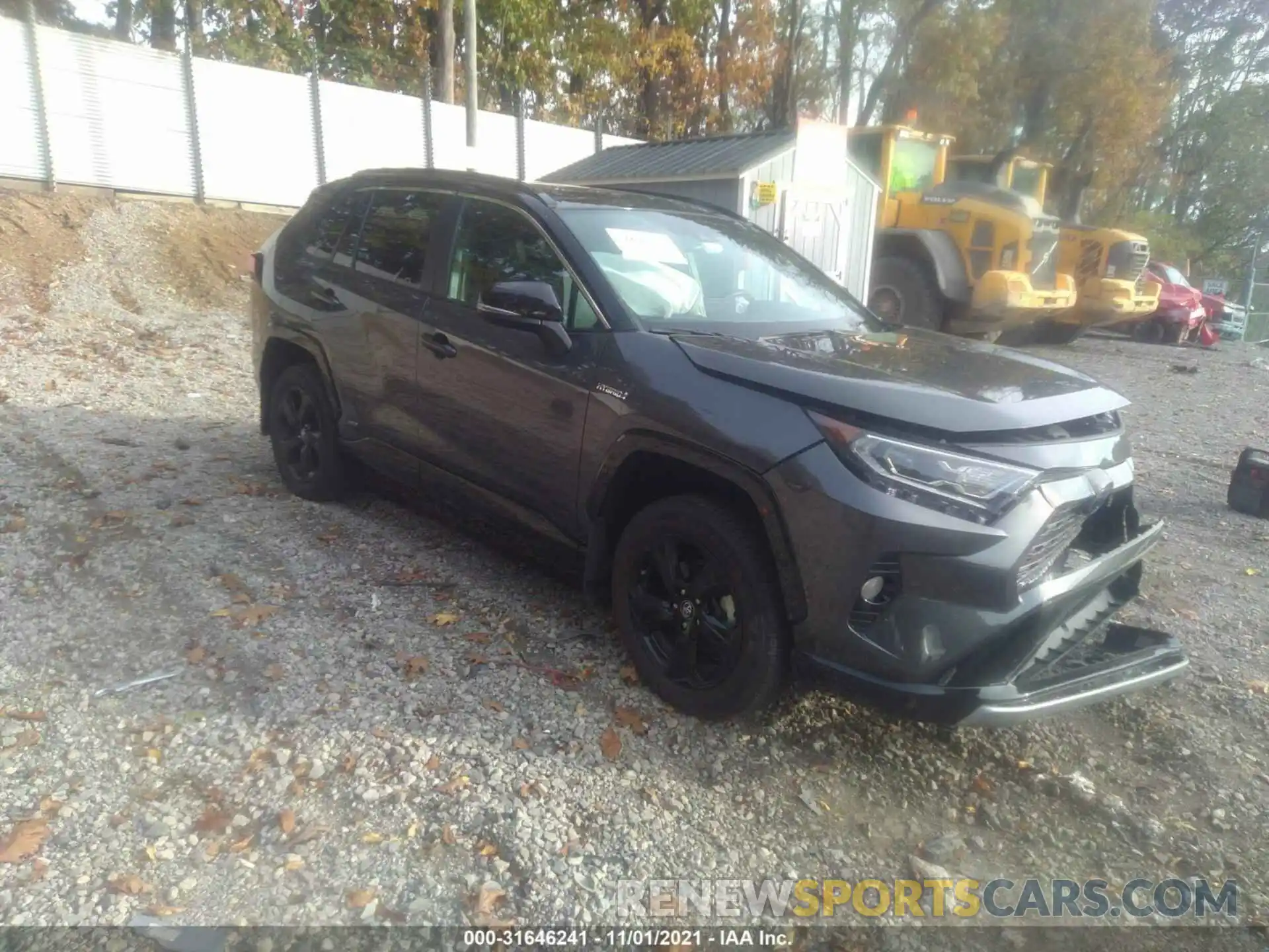 1 Photograph of a damaged car 2T3EWRFV6KW045518 TOYOTA RAV4 2019