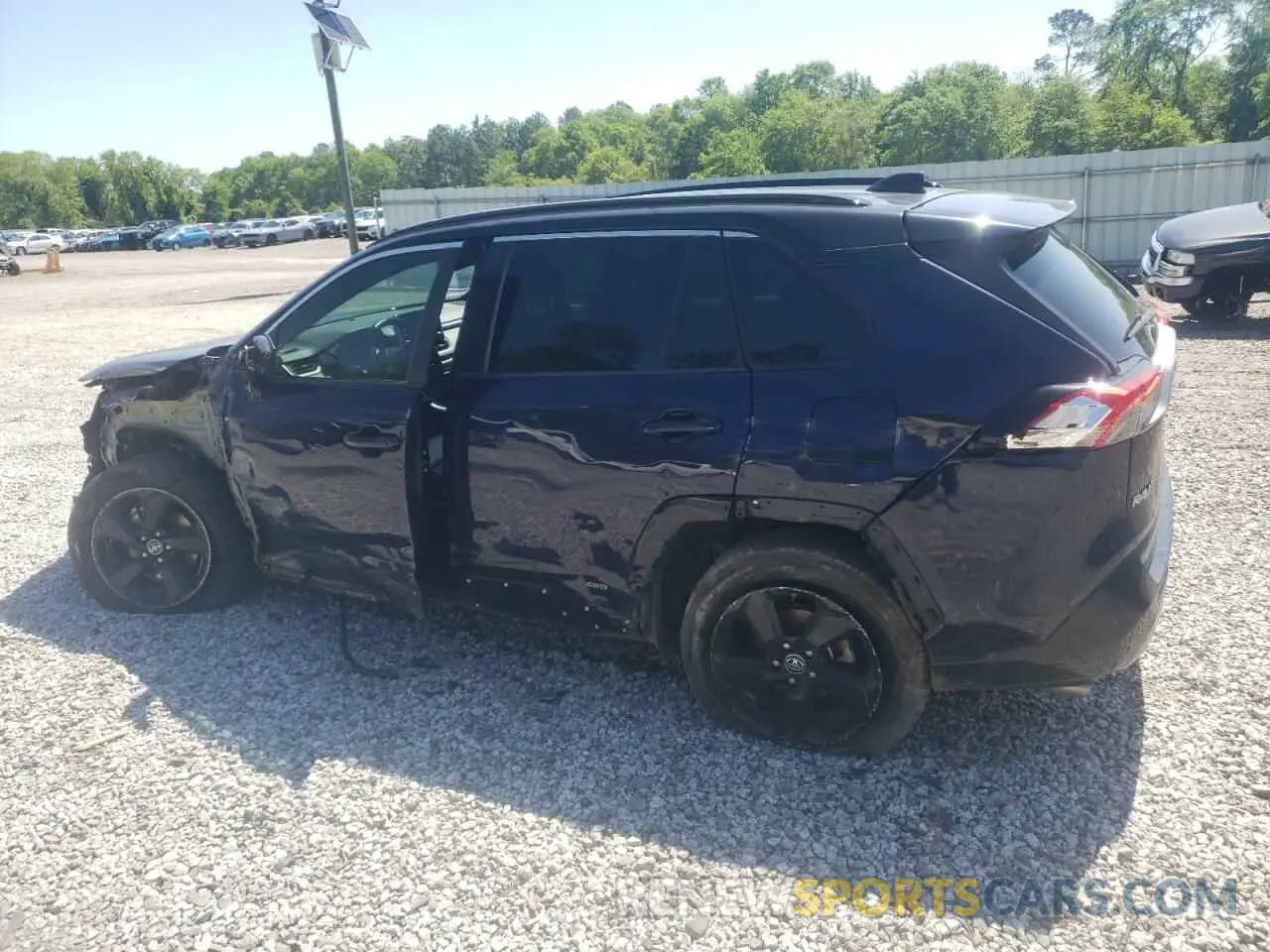 2 Photograph of a damaged car 2T3EWRFV7KW033152 TOYOTA RAV4 2019